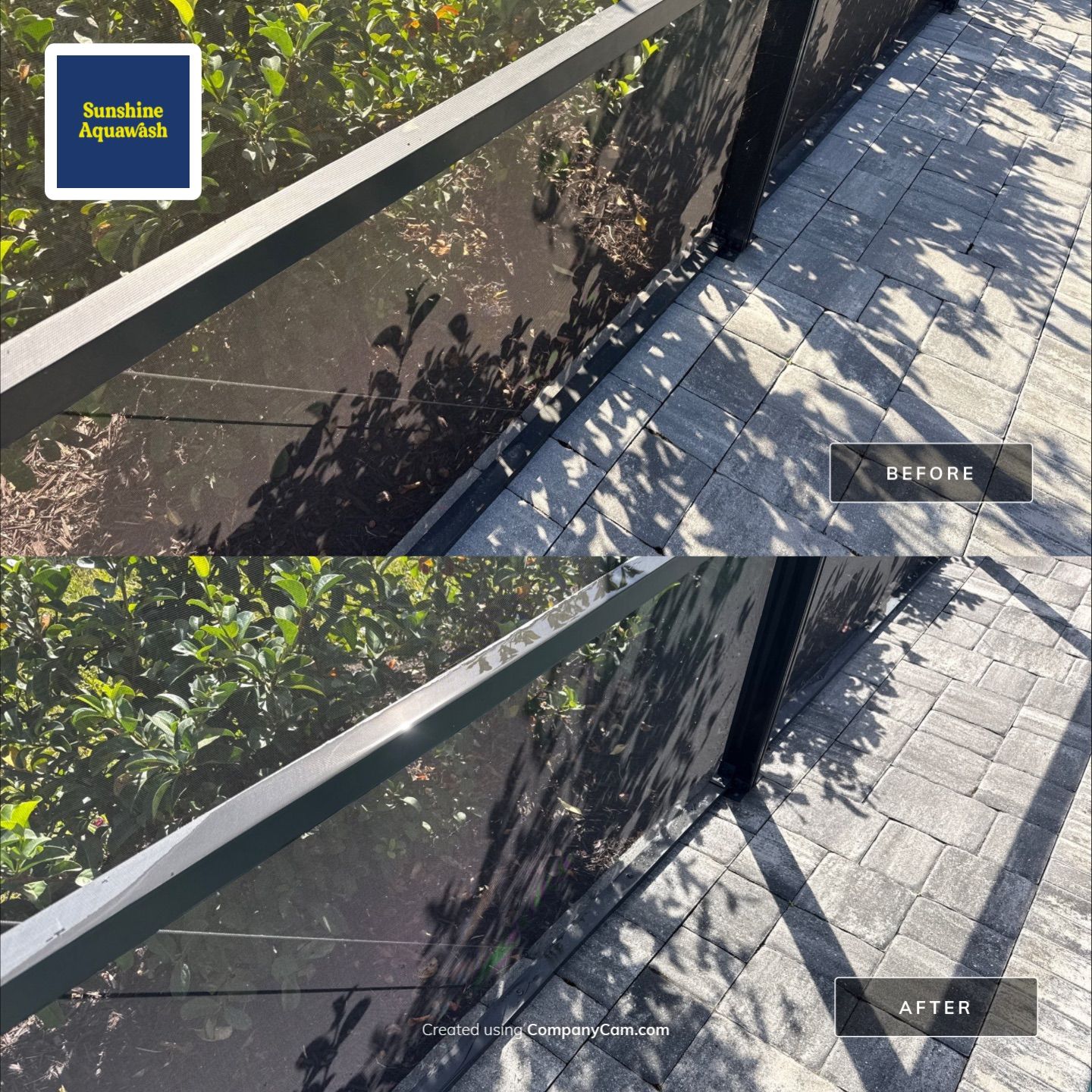 Pool Cage Screen Enclosure Cleaning in Canoe Creek – Parrish, FL by Sunshine AquaWash