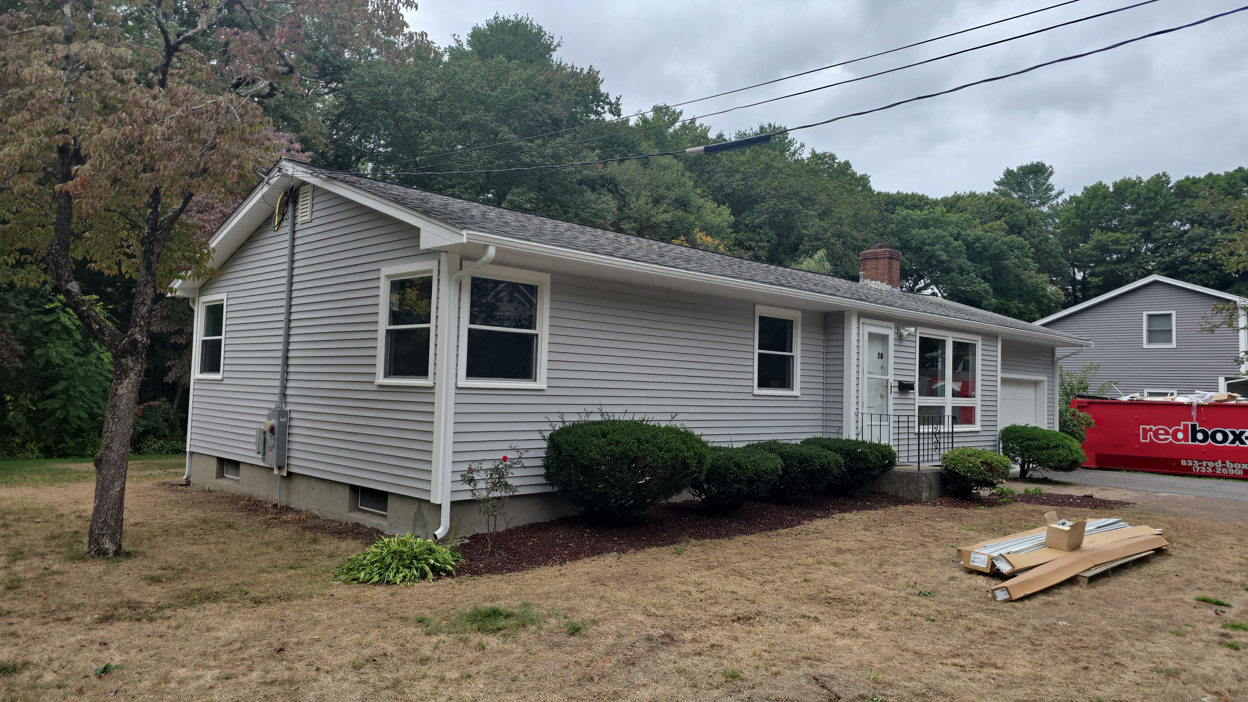 Complete exterior remodeling in NAtick, MA by UBrothers Construction