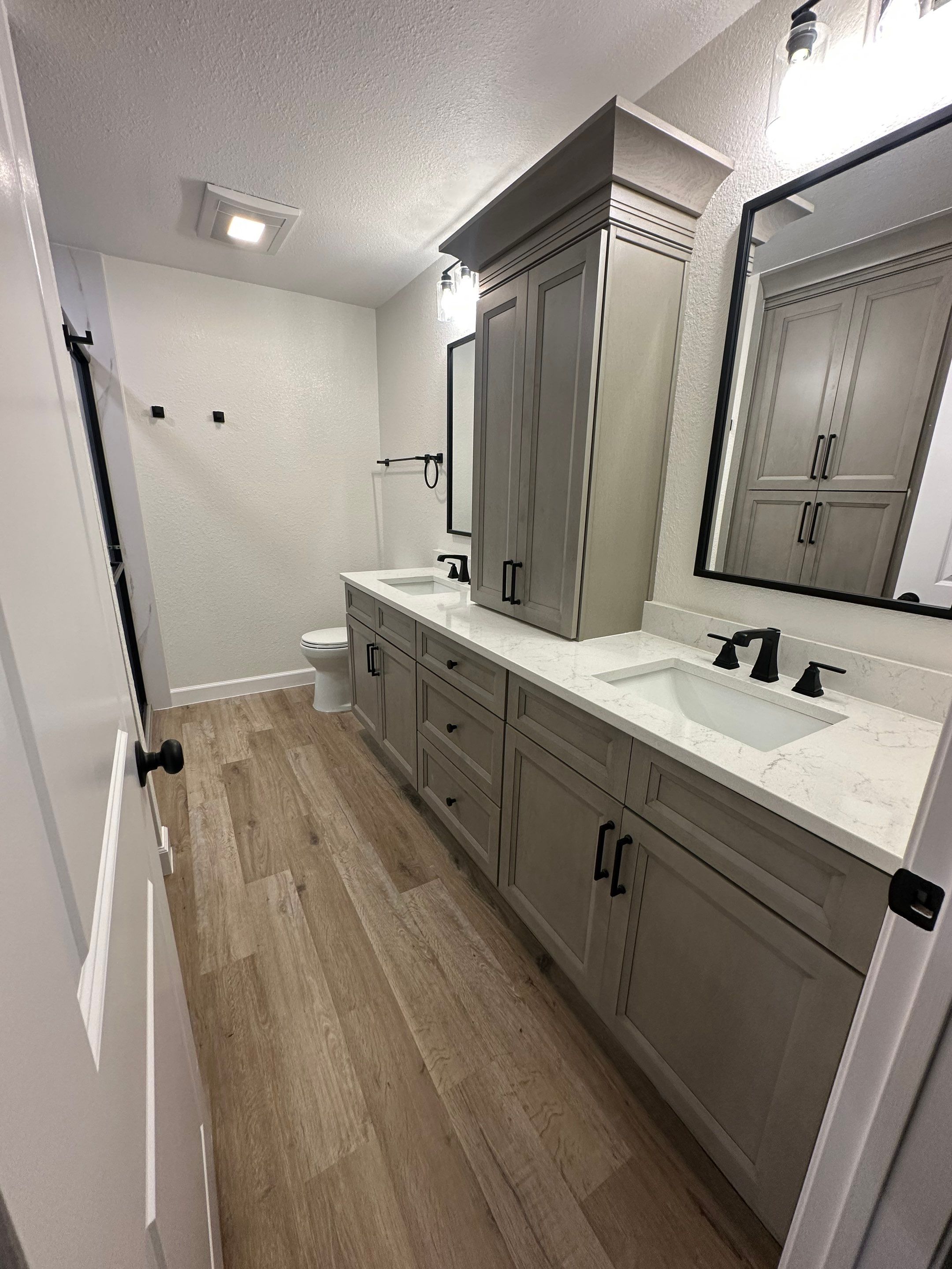 Rimline Full Bath Remodel with Tub to Shower Conversion by Legacy Bath and Kitchen 