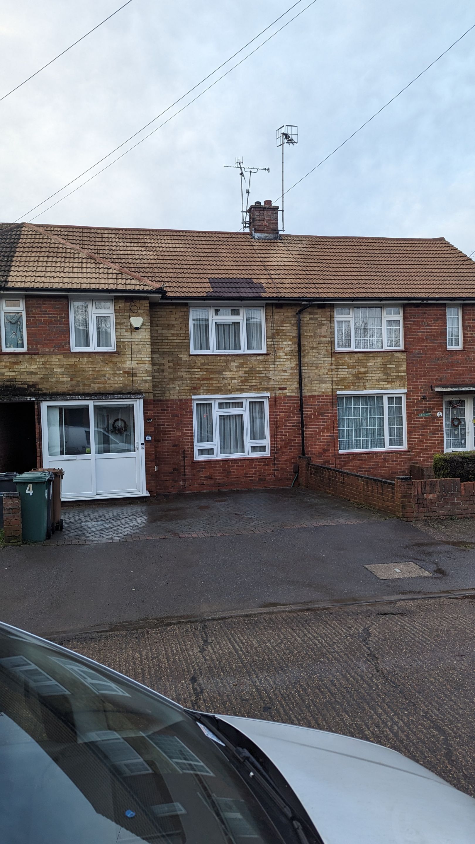 Roof Cleaning and Biocide Treatment using Honda 15lpm Low Pressure Washing Machine by Ges Exterior Cleaning ltd