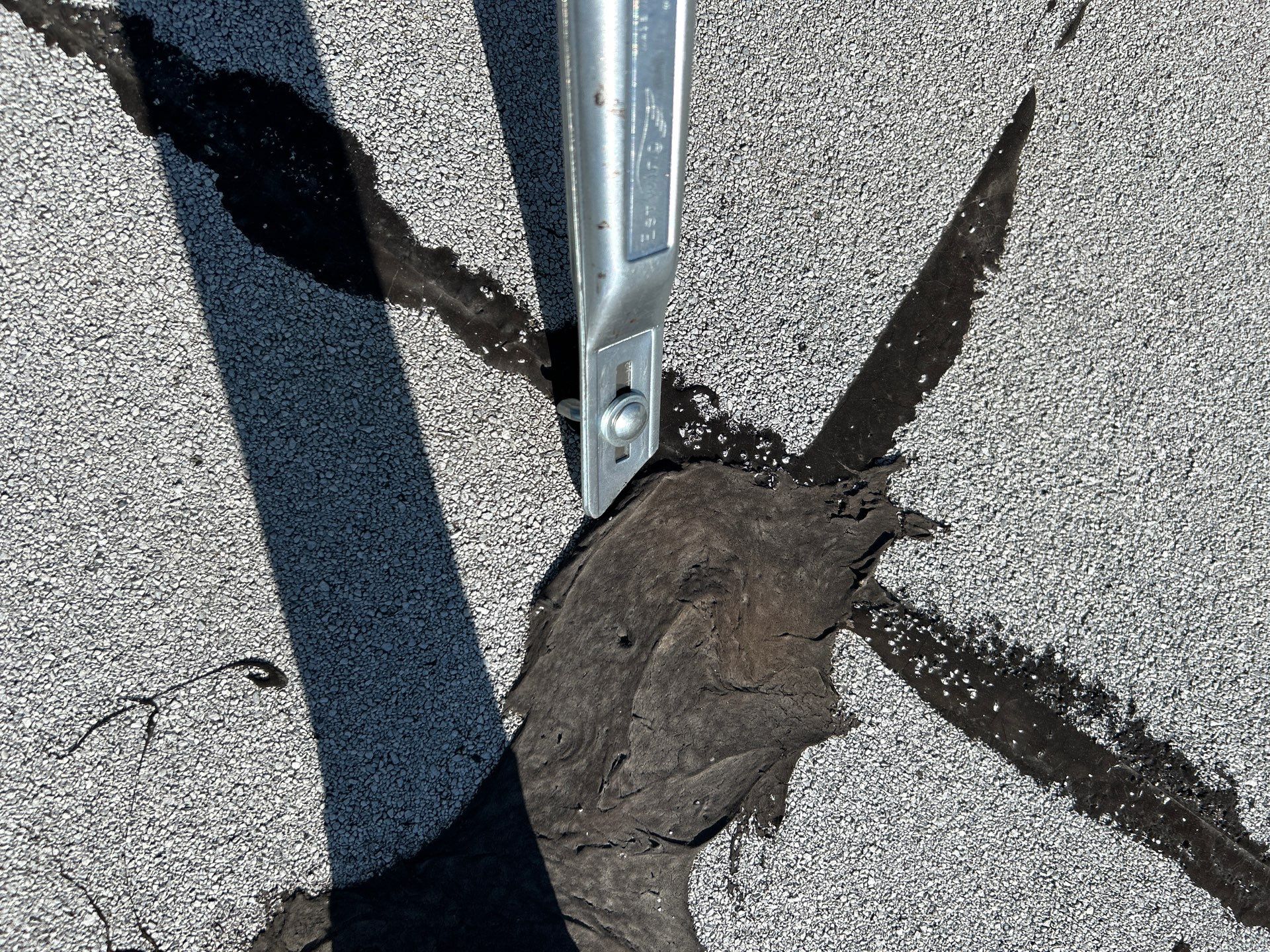 Silicone Membrane Installation using American Standard Coatings Silicone-S by Hull Brothers Roofing