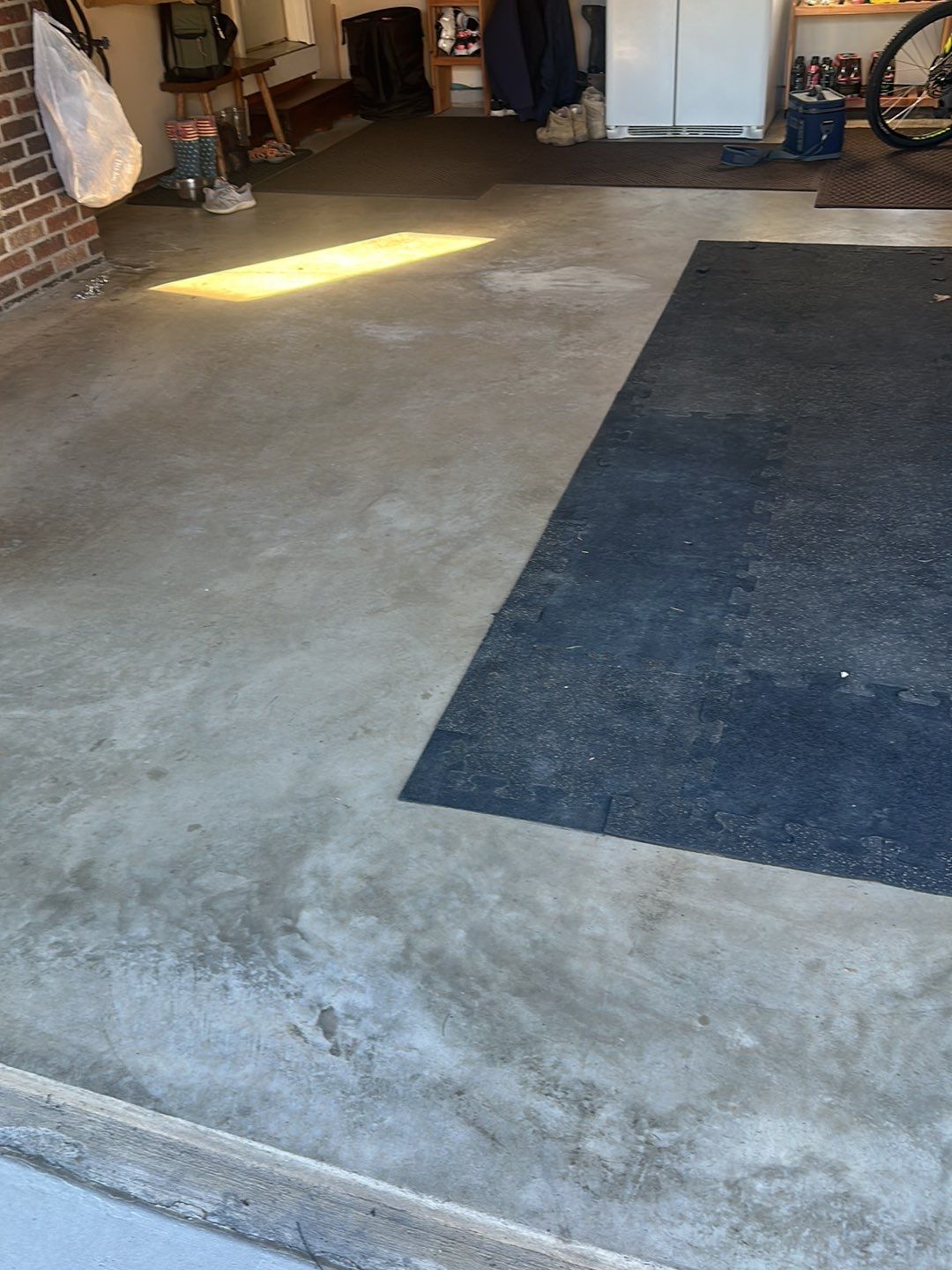 Porch + Garage Project in Weirton by Floors in a Day, Inc