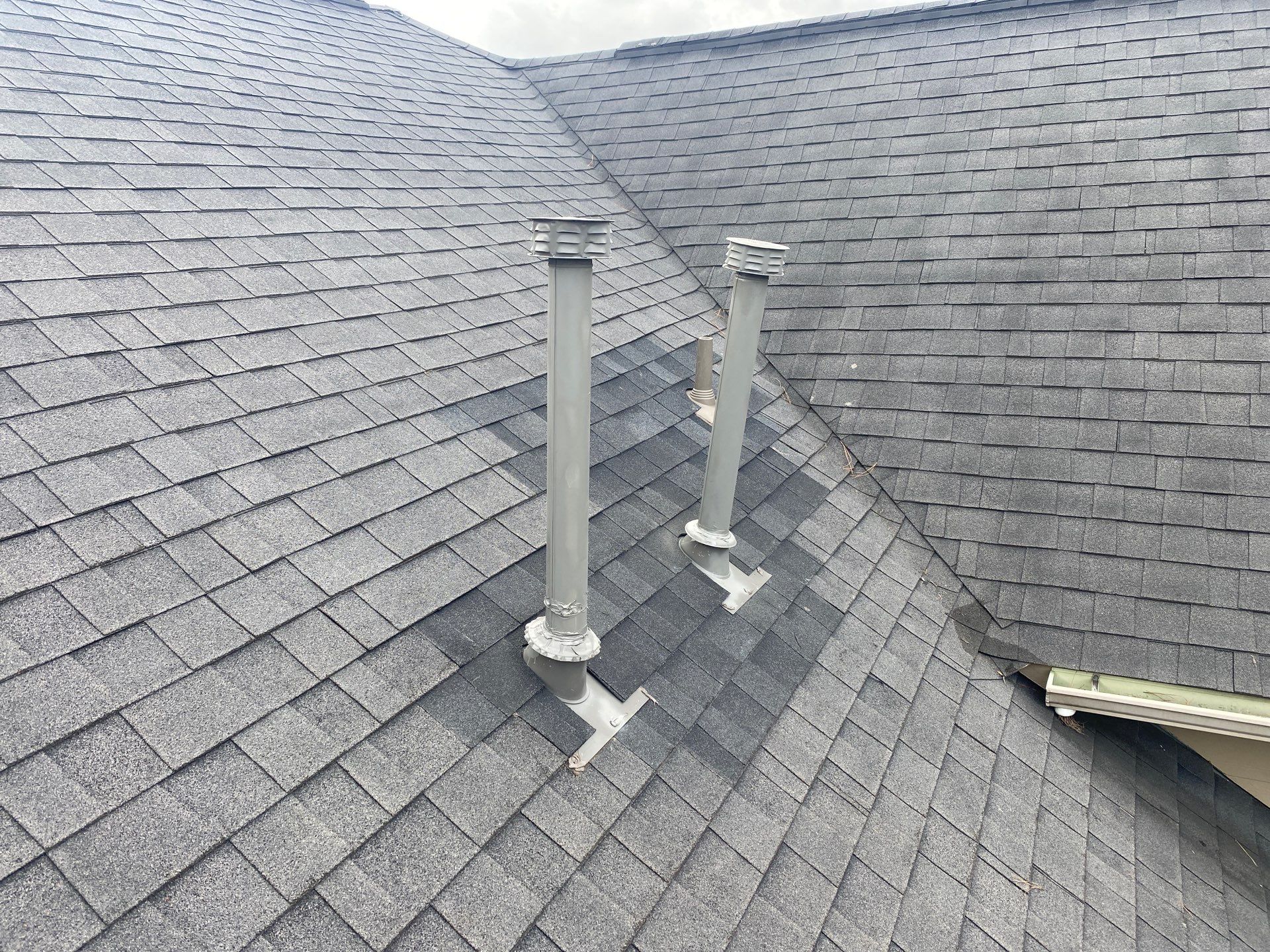 Hail Damage using Owen's Corning Duration (Lifetime) Shingles by Roof Repair Company