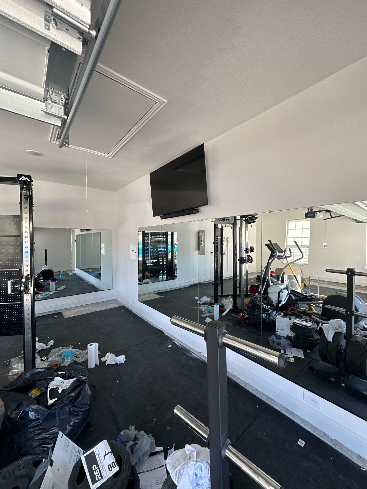 Kitchen Remodel/ Garage Gym Conversion by Apex Insulation Solutions