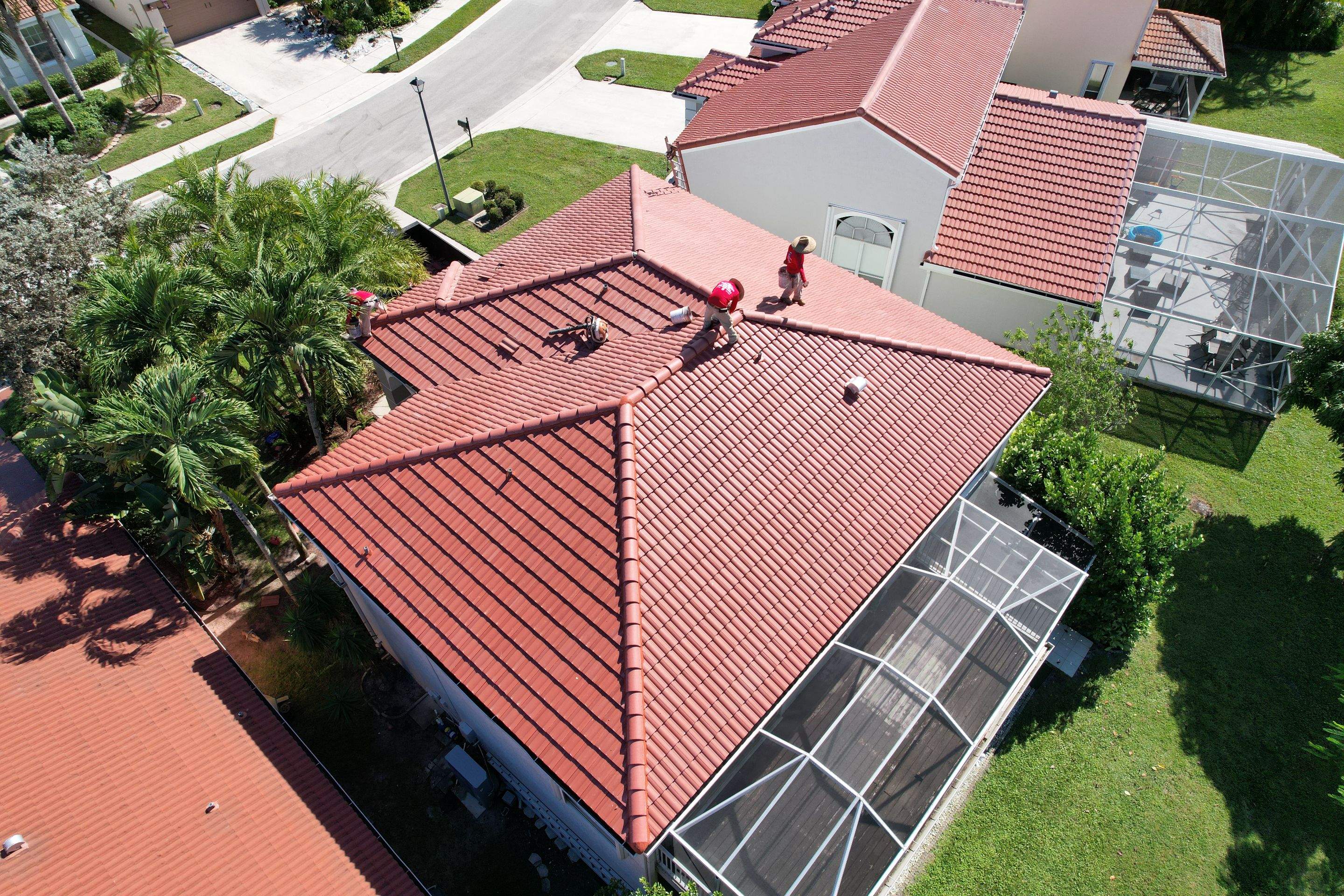 Tile Reroof in Boca Raton by Roofing Recovery