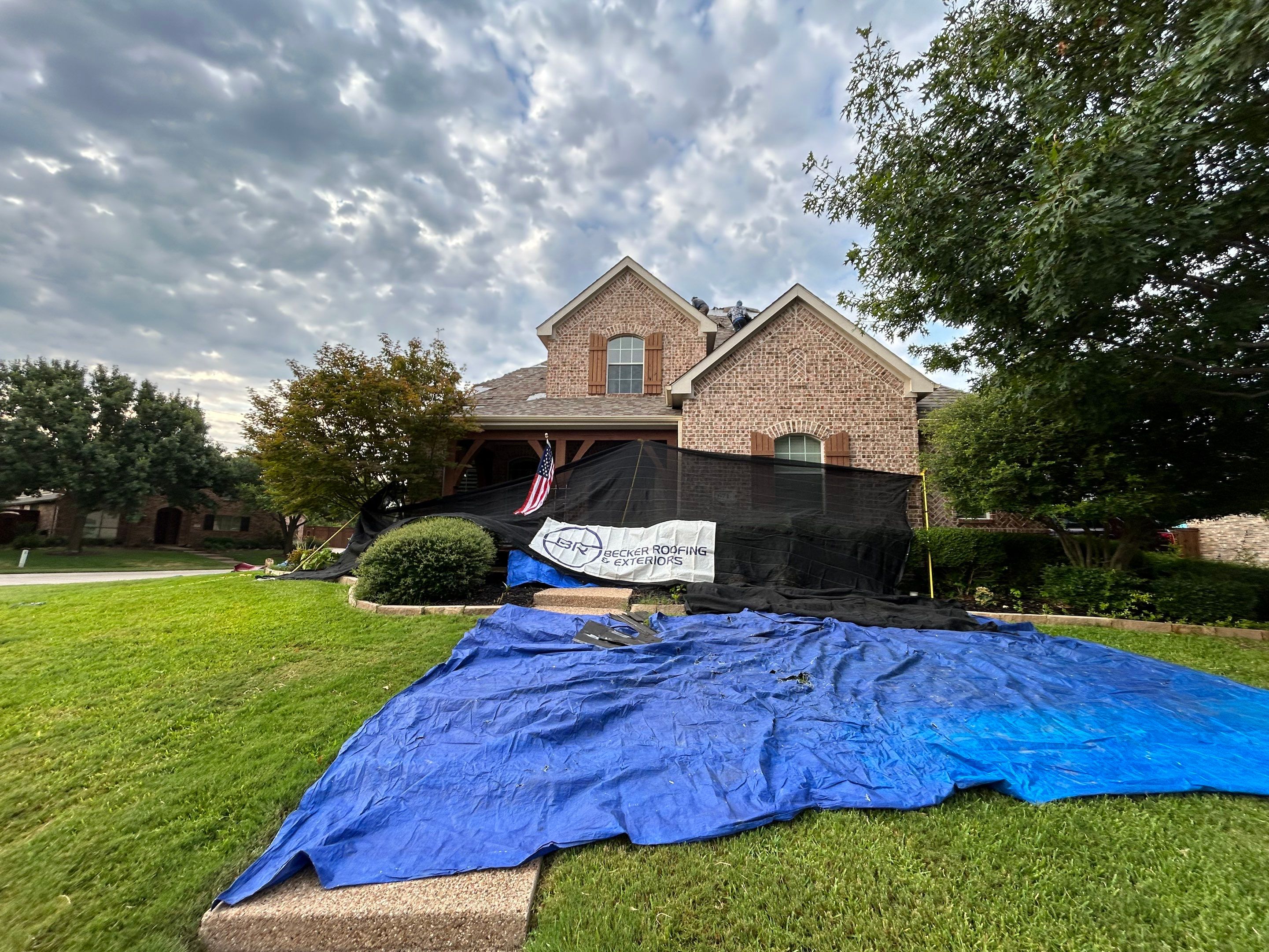 Residential Roofing Installation using IKO Nordic Class 4 by Becker Roofing and Exteriors