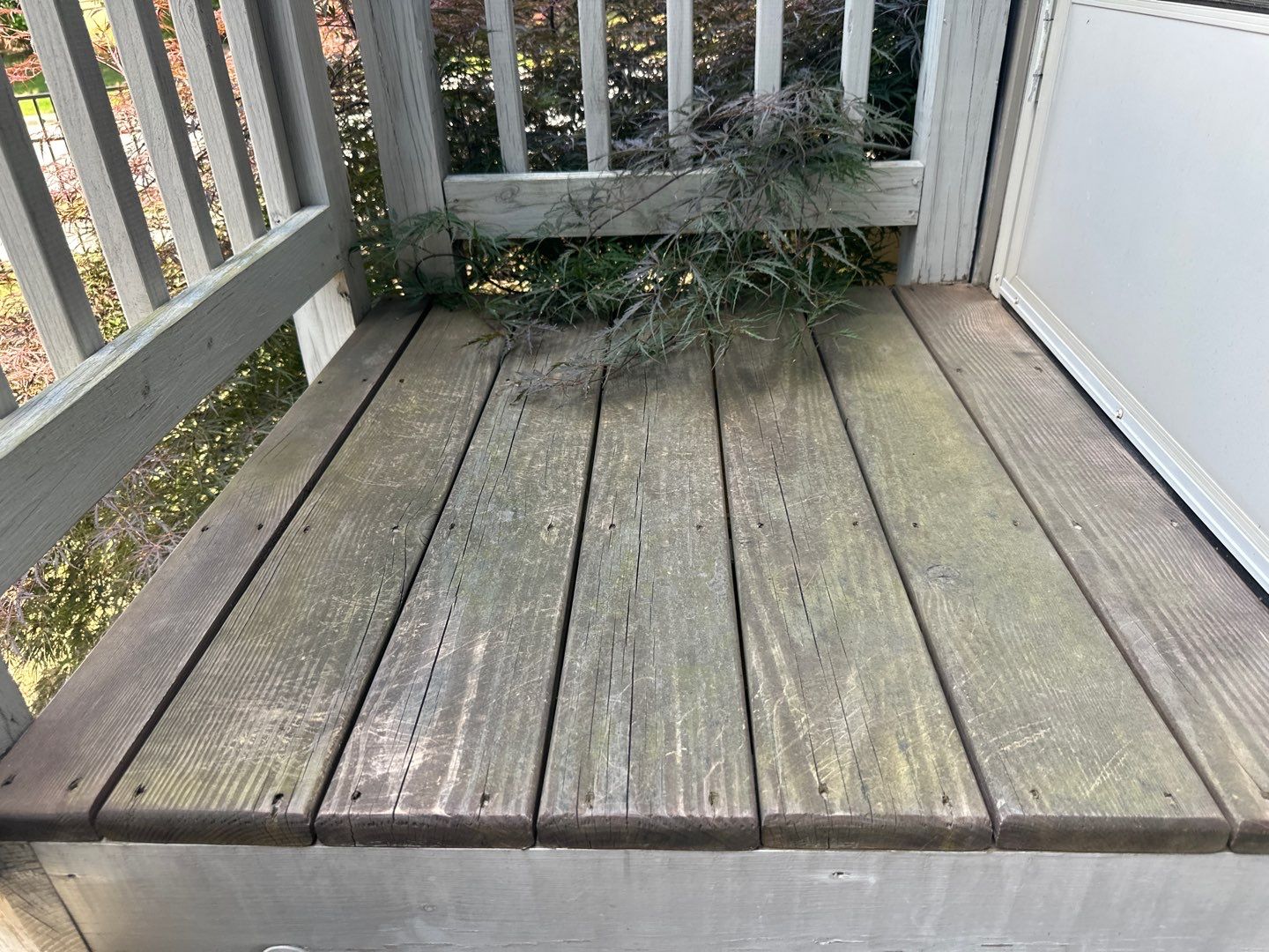 Weathered Deck using Wood Sealant by DuraSeal