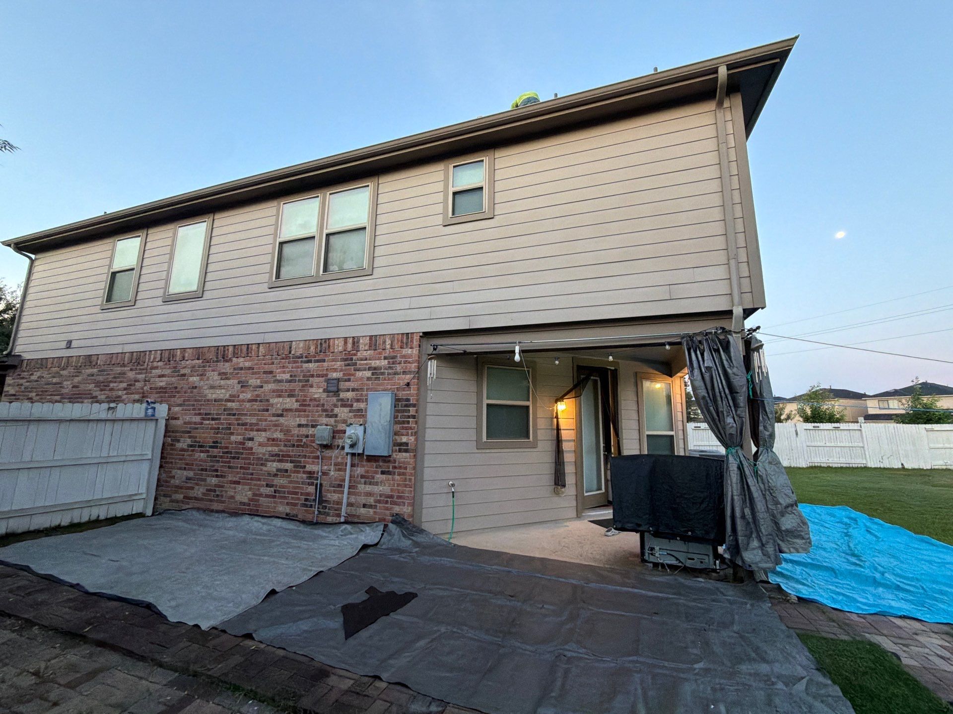 Owens Corning Shingle Roofing Replacement for Houston Two-Story Home by Houston Roofing & Construction