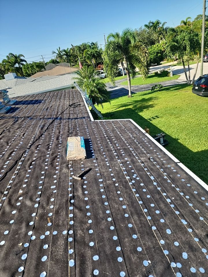 Shingle Roof Replacement and Decking Repair in Boynton Beach by Aastro Roofing