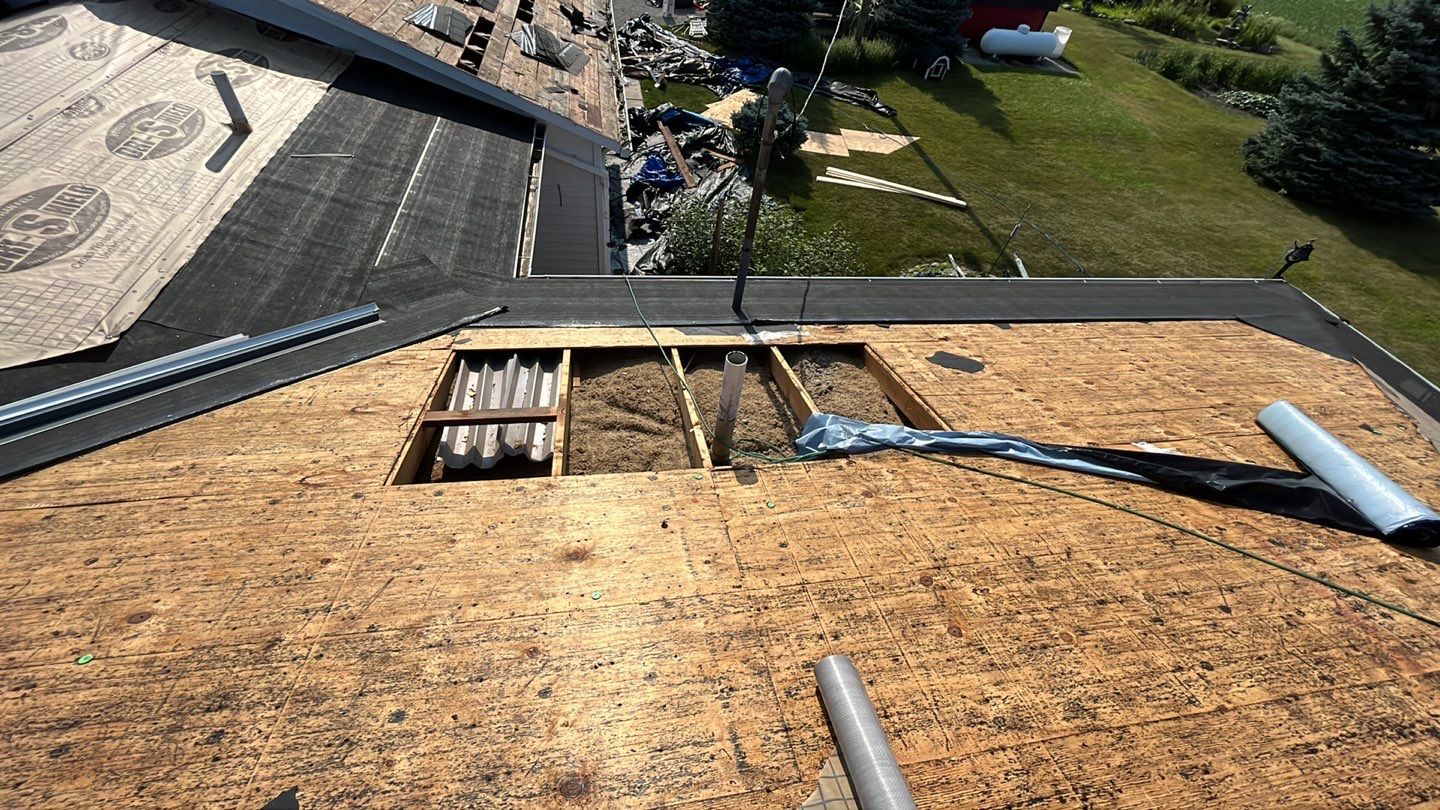 Residential Roofing Installation using GAF Timberline HDZ Charcoal by Nitro Roofing and Construction