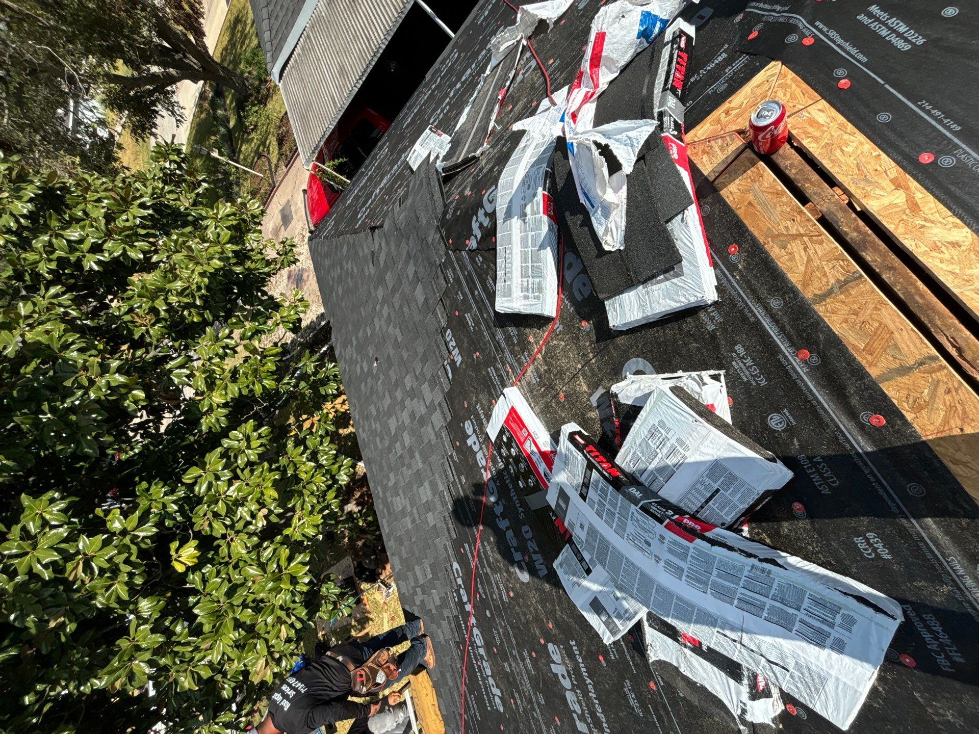 Residential Roofing Installation using Owen's Corning Duration (Lifetime) Shingles by Roof Repair Services LLC