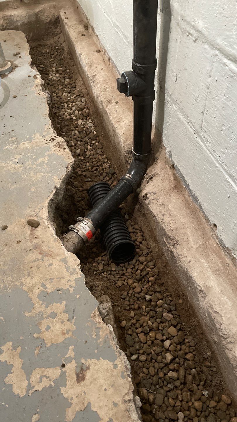 Basement Waterproofing for Kristi & Danny in St. Paul by Waterproofing Northeast