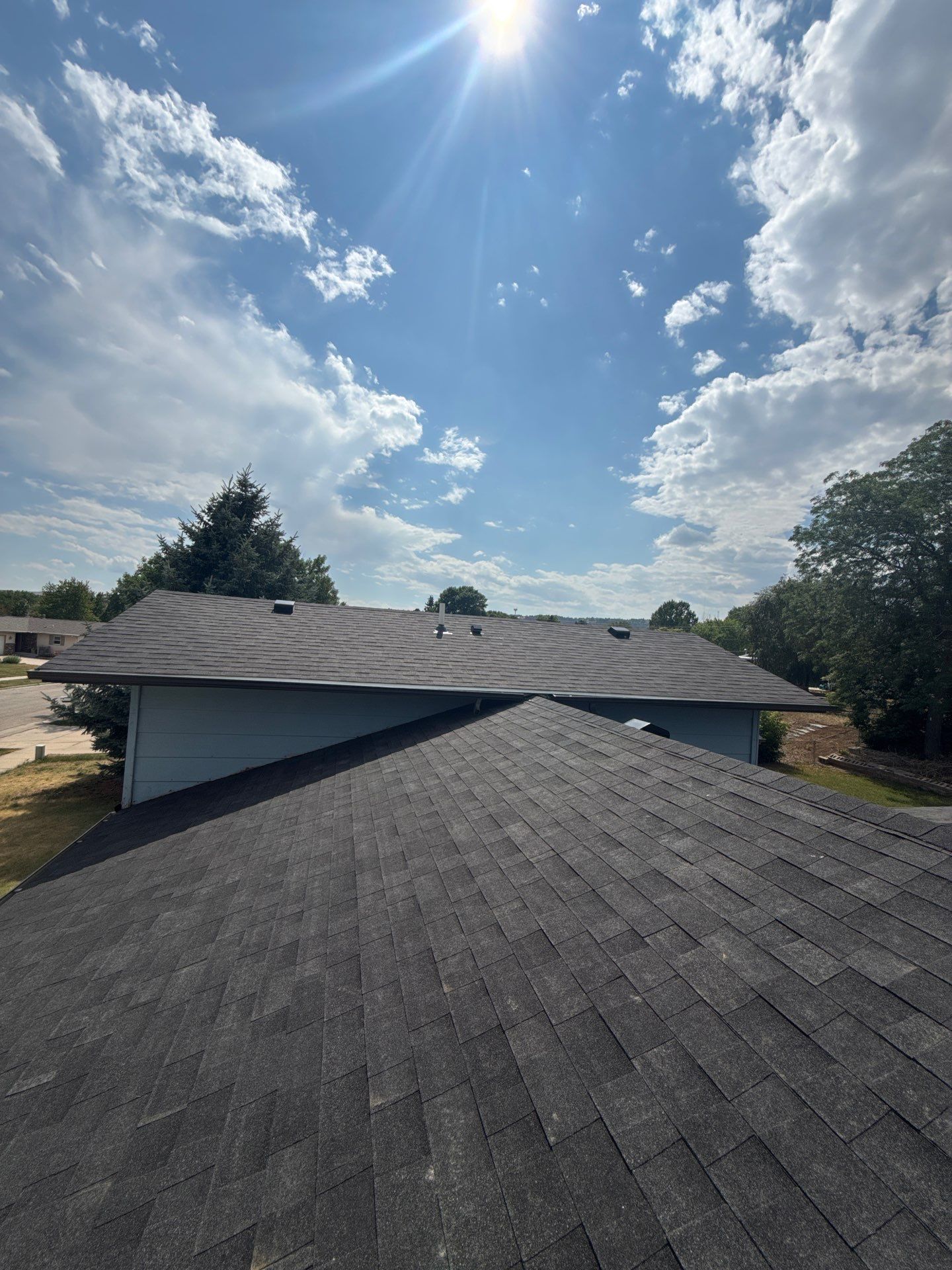 Full Architectural Shingle Roof Replacement and Gutter Installation in Rapid City by Weather-Tite Exteriors LLC