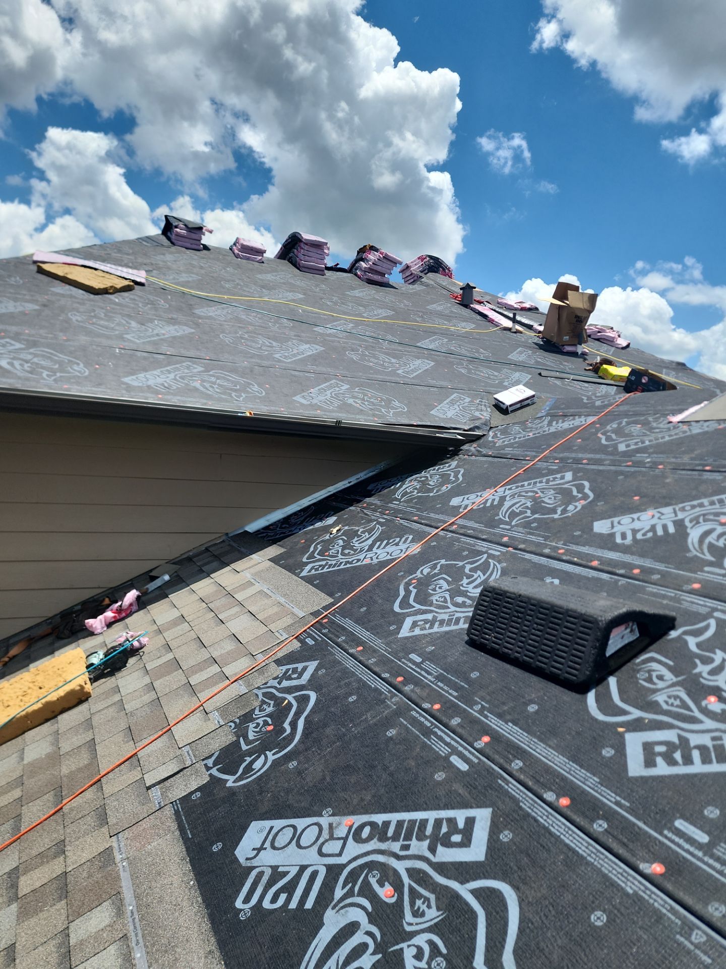 Residential Roofing Installation using Owen's Corning Duration (Lifetime) Shingles by Roof Repair Company