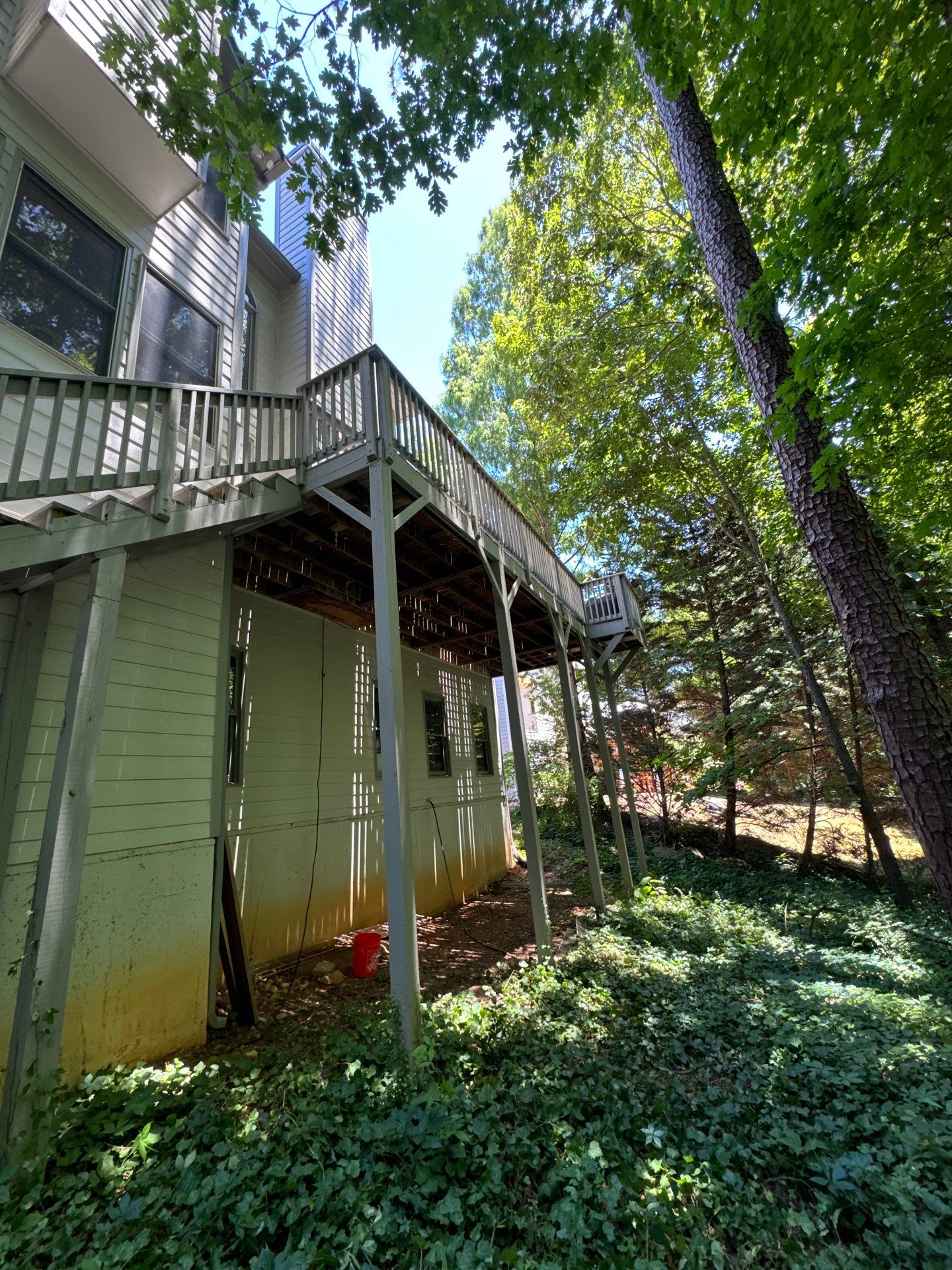 Deck Repair and Exterior Staining Project in Smyrna by Swift Home Renovations