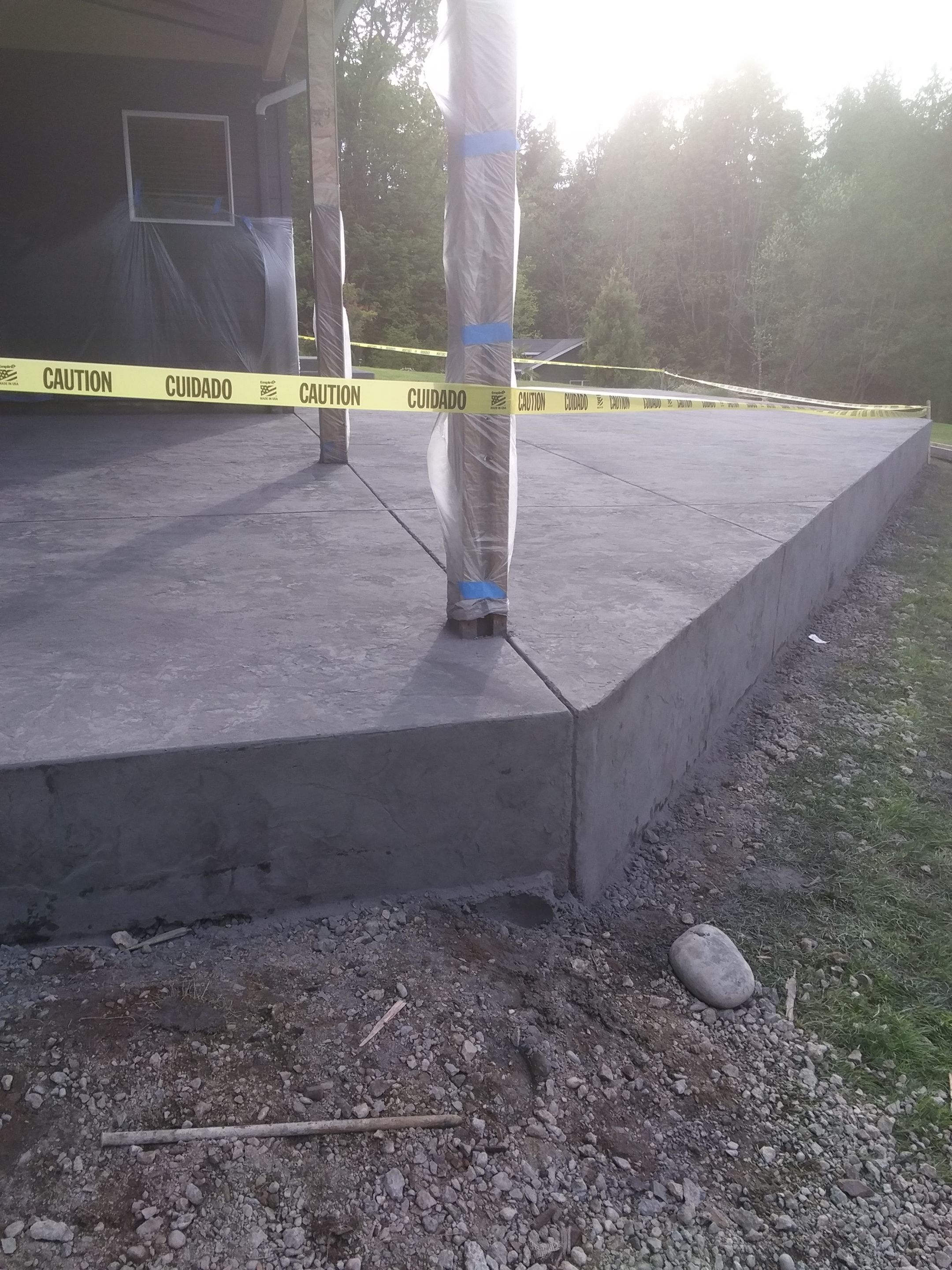 Ty | Concrete Patio by Jireh Asphalt & Concrete Inc 