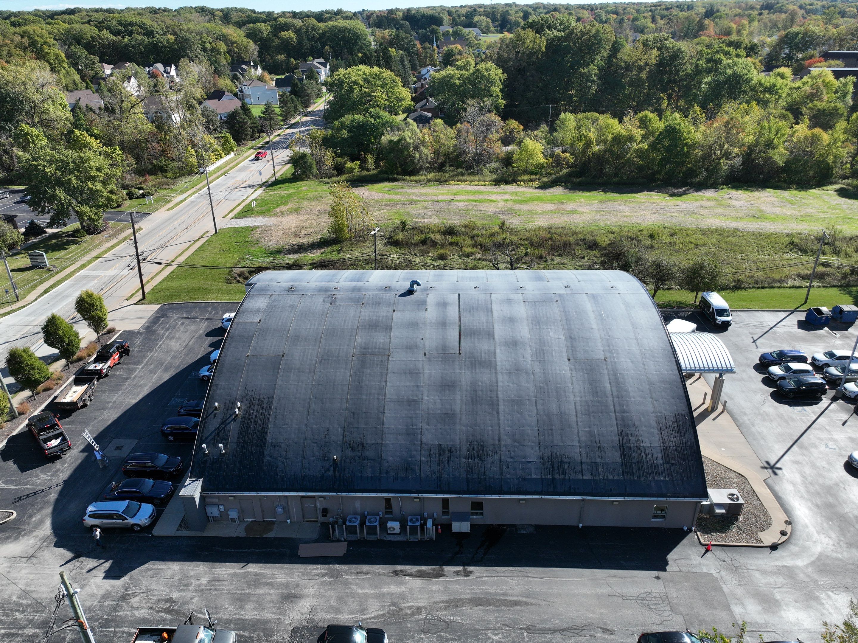 Project in Warrensville Heights by Commercial Roofing and Coating Systems