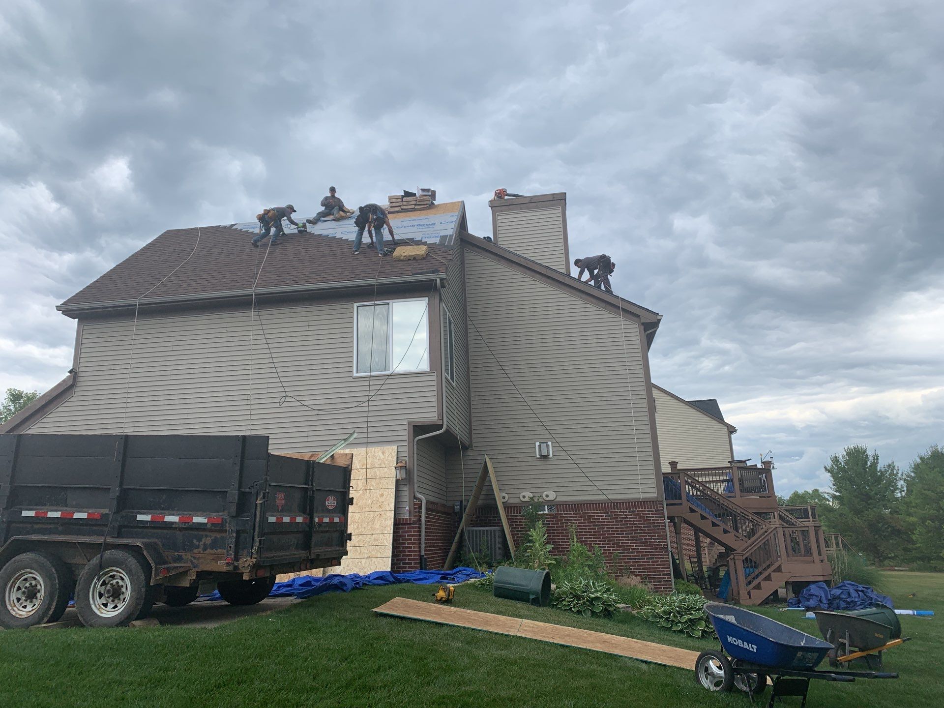Roof Replacement using CertainTeed Landmark by 180 Contractors
