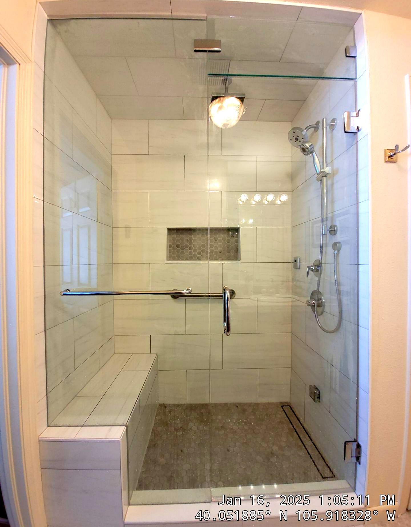 Bathroom Shower Remodel by Wheatley Creek Services