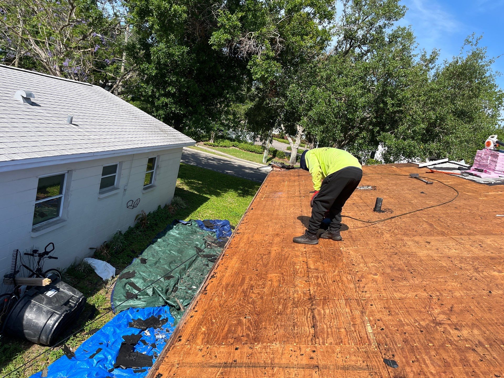 Project in St. Petersburg 33703 by Mitchell Roofing Company LLC 
