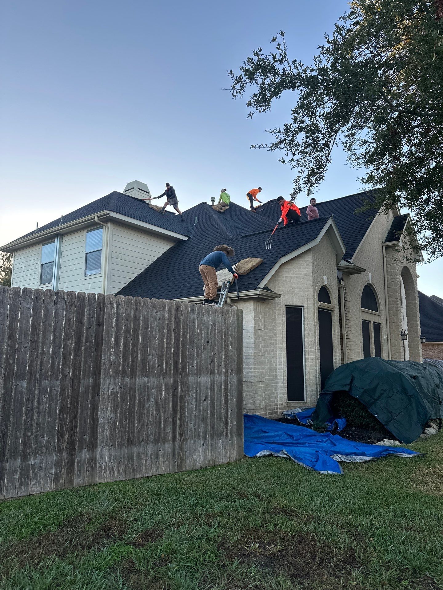 Residential Roof Replacement using GAF Timberline HDZ Shingles by Elite Roofing LLC