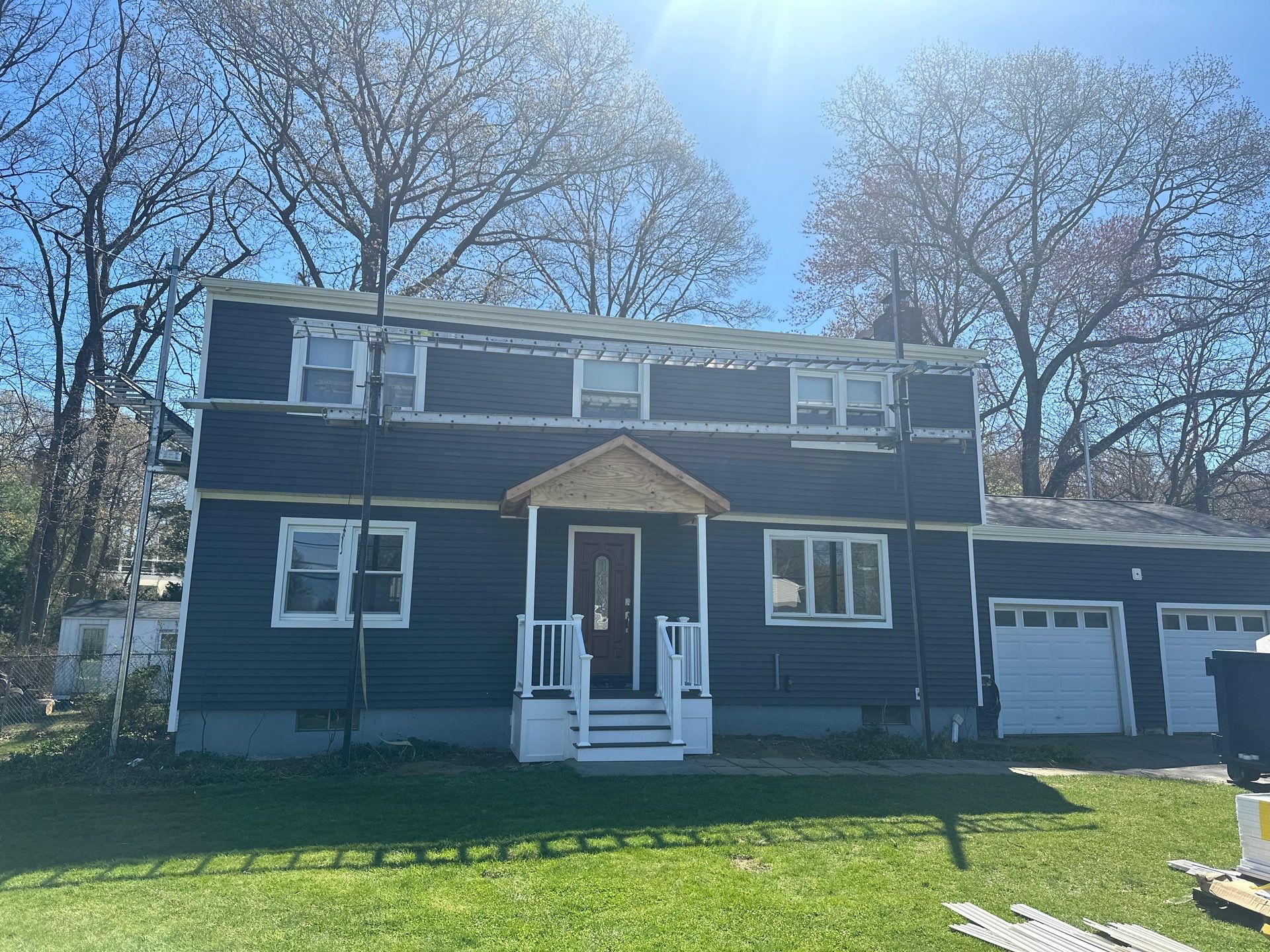 Siding Installation using Royal Building Products Carbon by A Plus Exterior