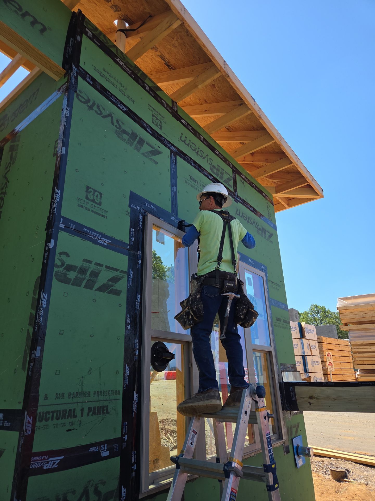 Mock-up Installation Progress by A3 Architecture, LLC