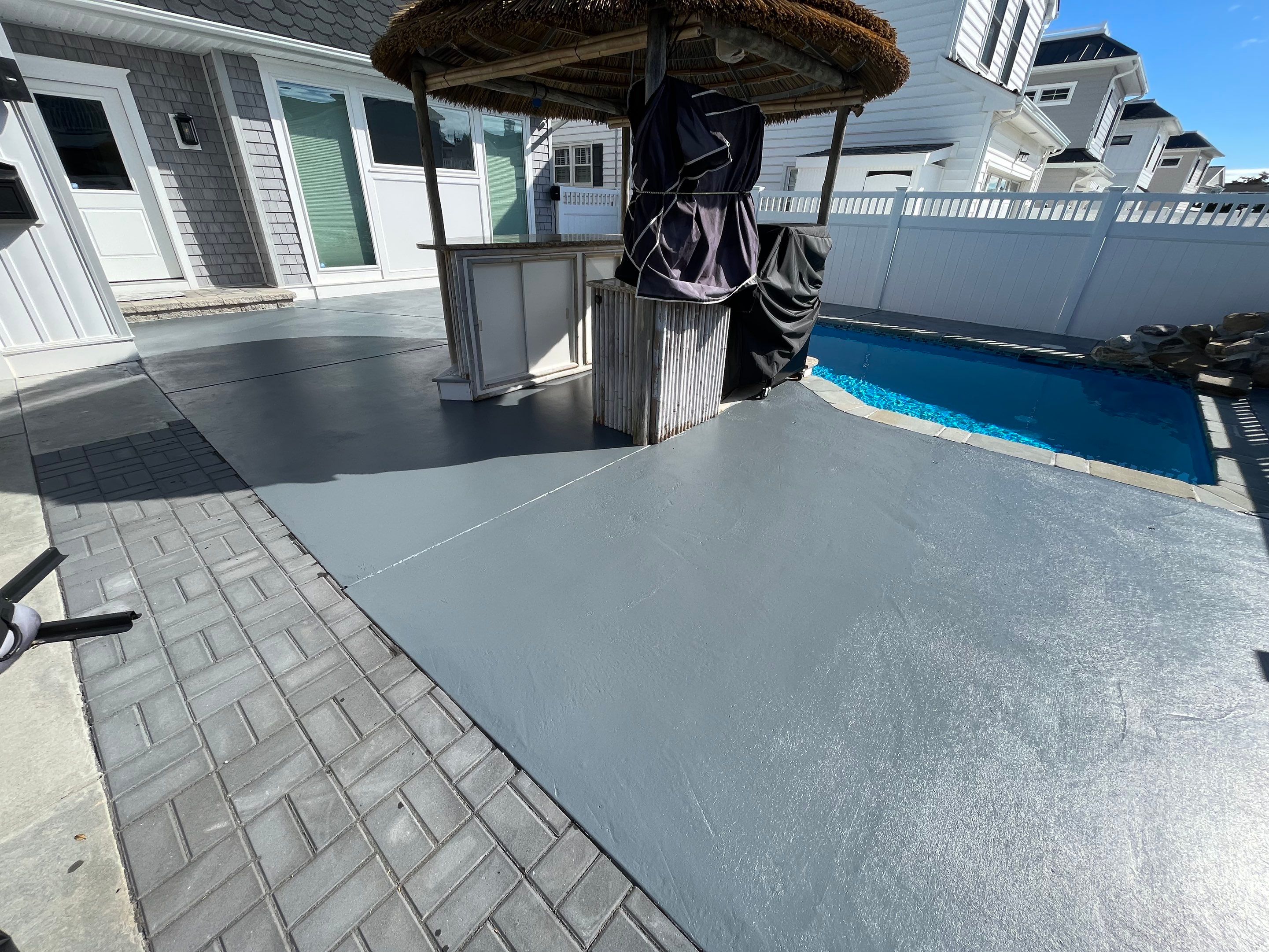 Pool Deck Restauration by Fresh Coat Works LLC