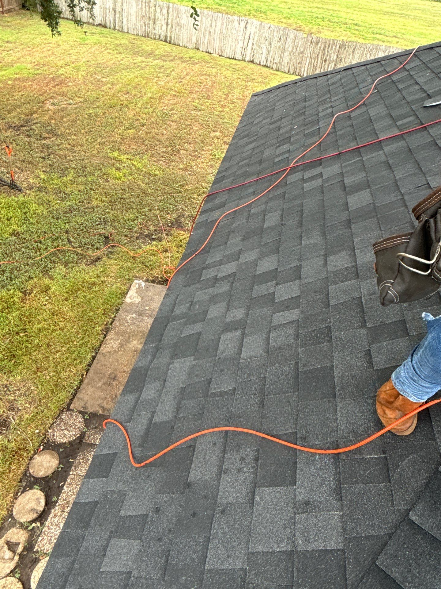 Residential Roofing Installation using Owen's Corning Duration (Lifetime) Shingles by Roof Repair Company