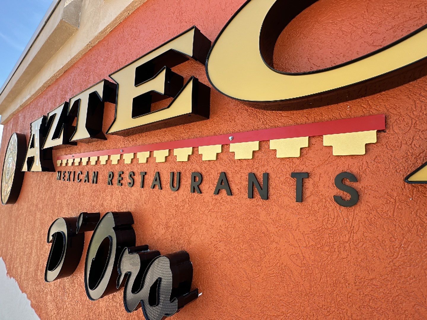 Channel Letters for Azteca by SignCrafters