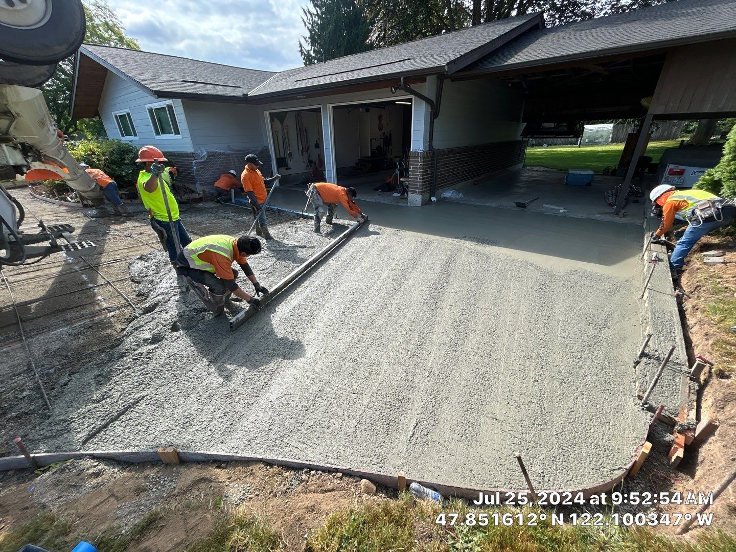 Rodd | Concrete Driveway Extentension by Jireh Asphalt & Concrete Inc 