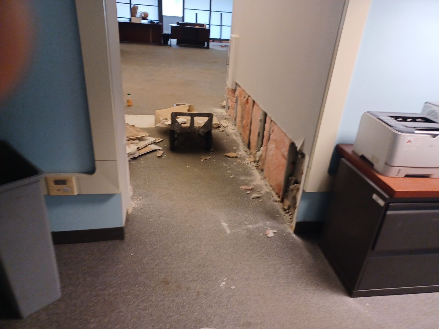 Project in Warren by EzDry Water Mitigation & Property Restoration