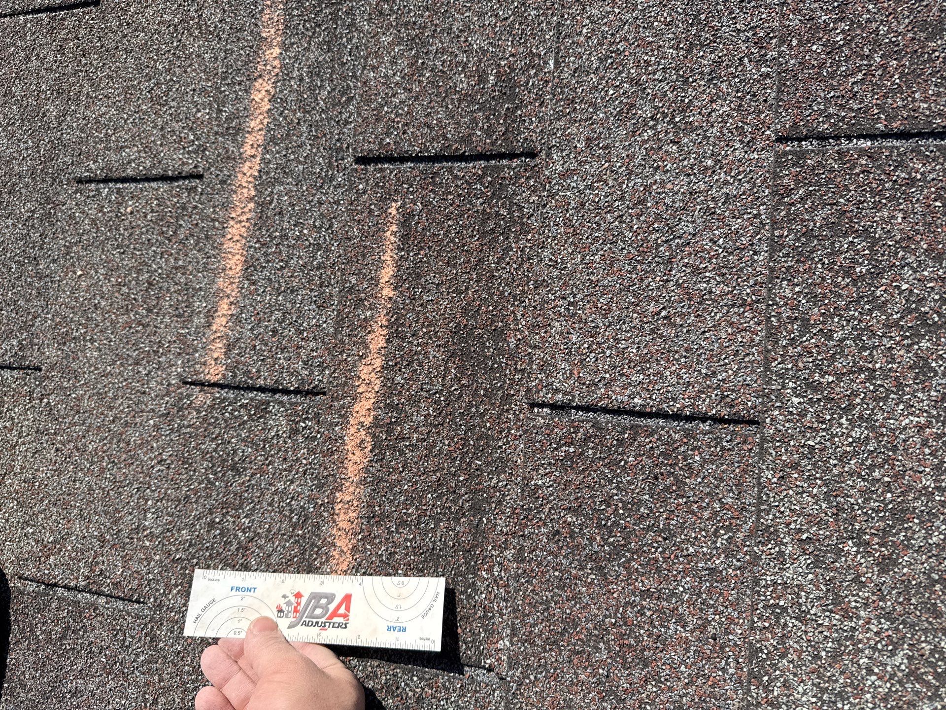 Roof replacement by hail and wind damage by Just Brilliant Restoration JBR