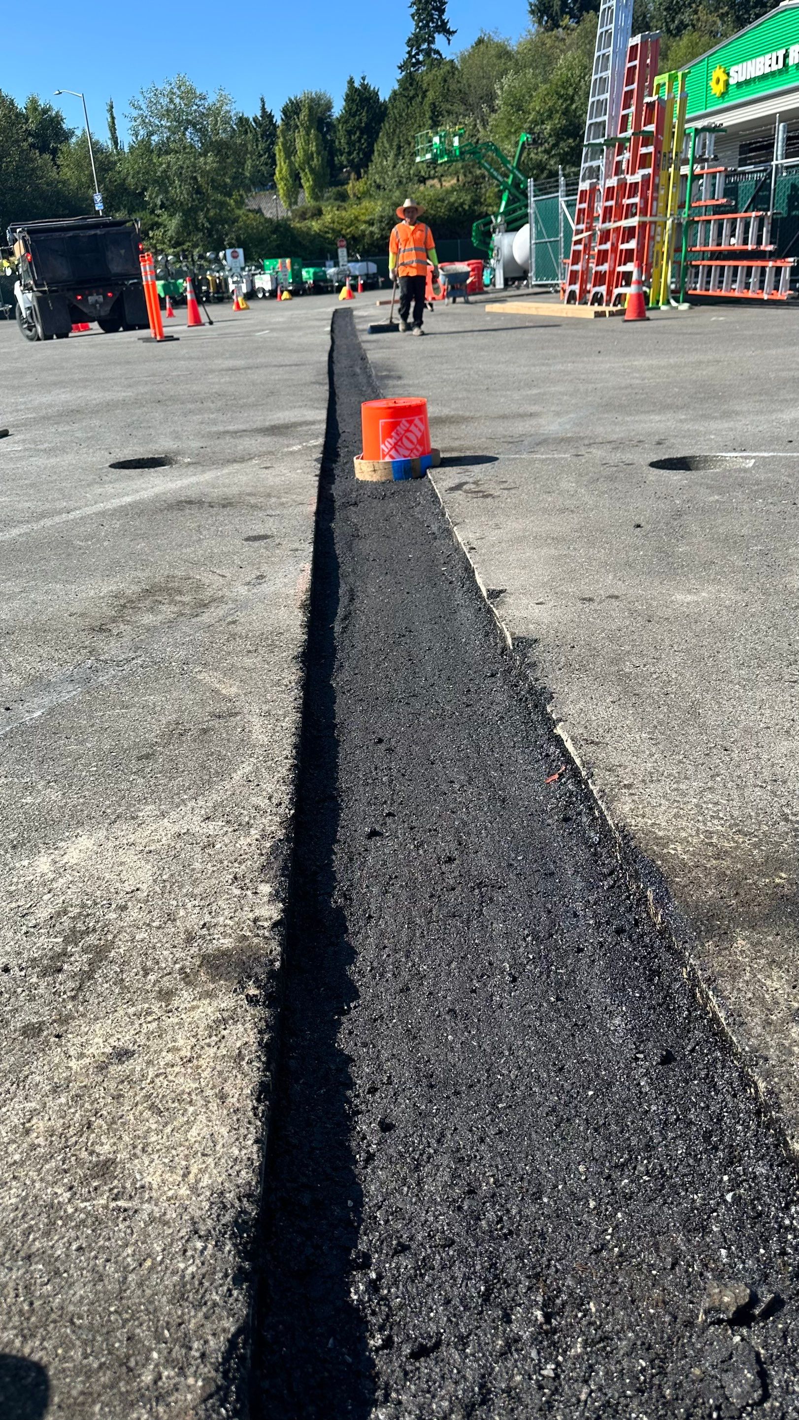 Sunbelt Rentals-By Duane Brooks  by Jireh Asphalt & Concrete Inc 