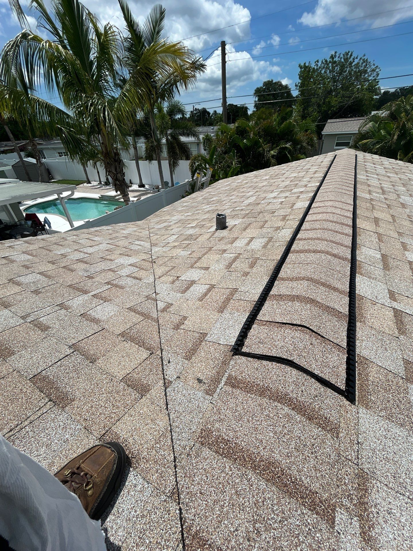 Project in St. Petersburg 33710 by Mitchell Roofing Company LLC 
