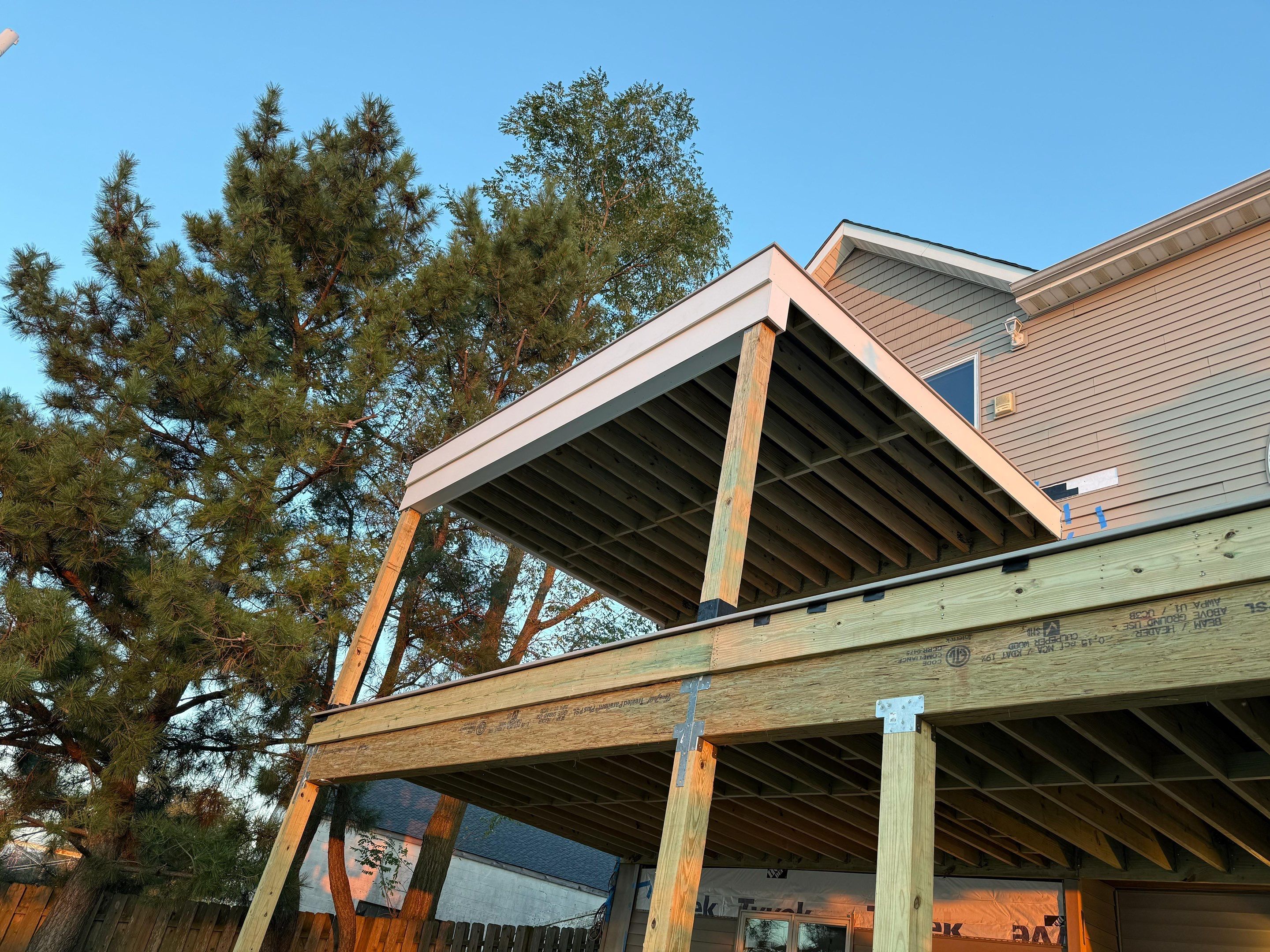 Waterfront deck In Keyport  by deck guardian