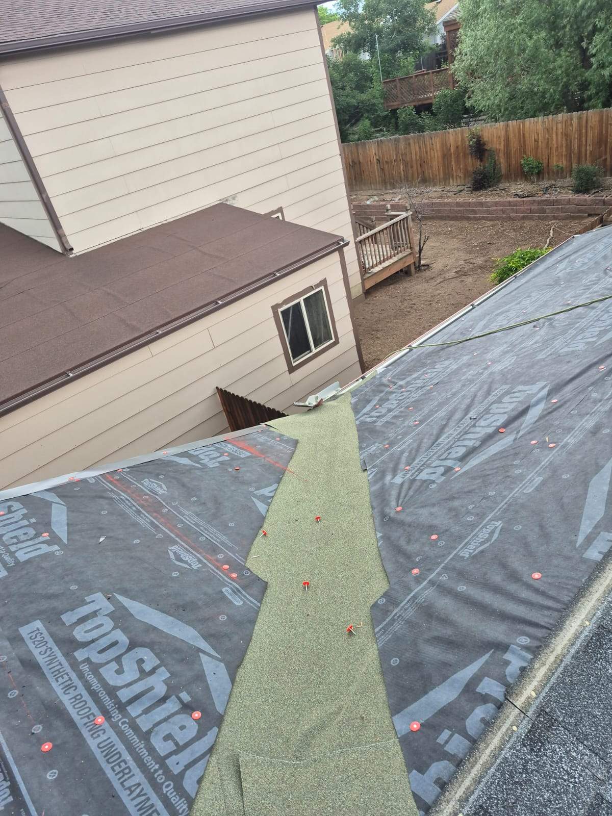 Project in Colorado Springs by Raptor Roofing 