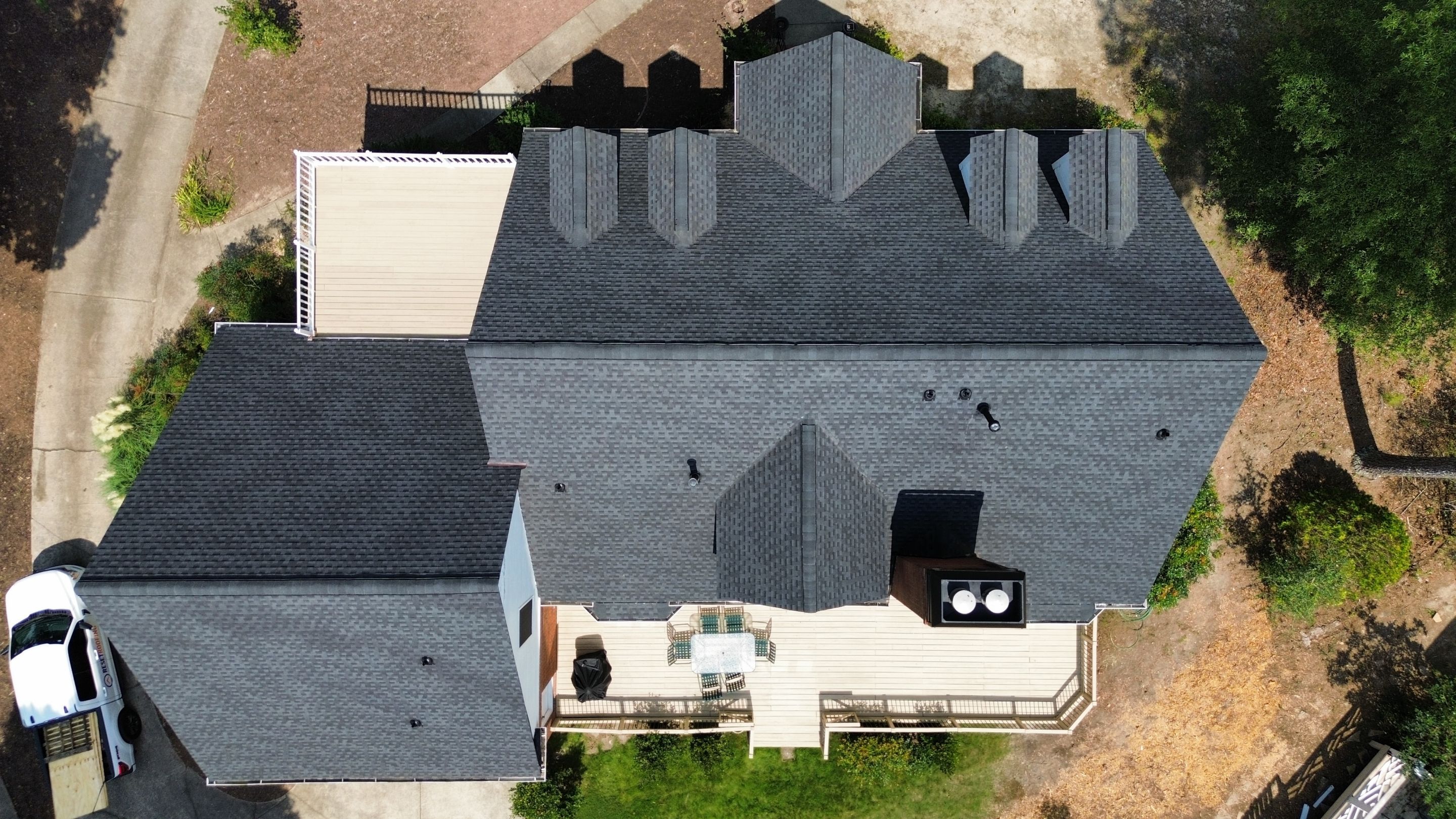 Cumming, GA Roof Replacement GAF Timberline HDZ Charcoal by Reset Roofing