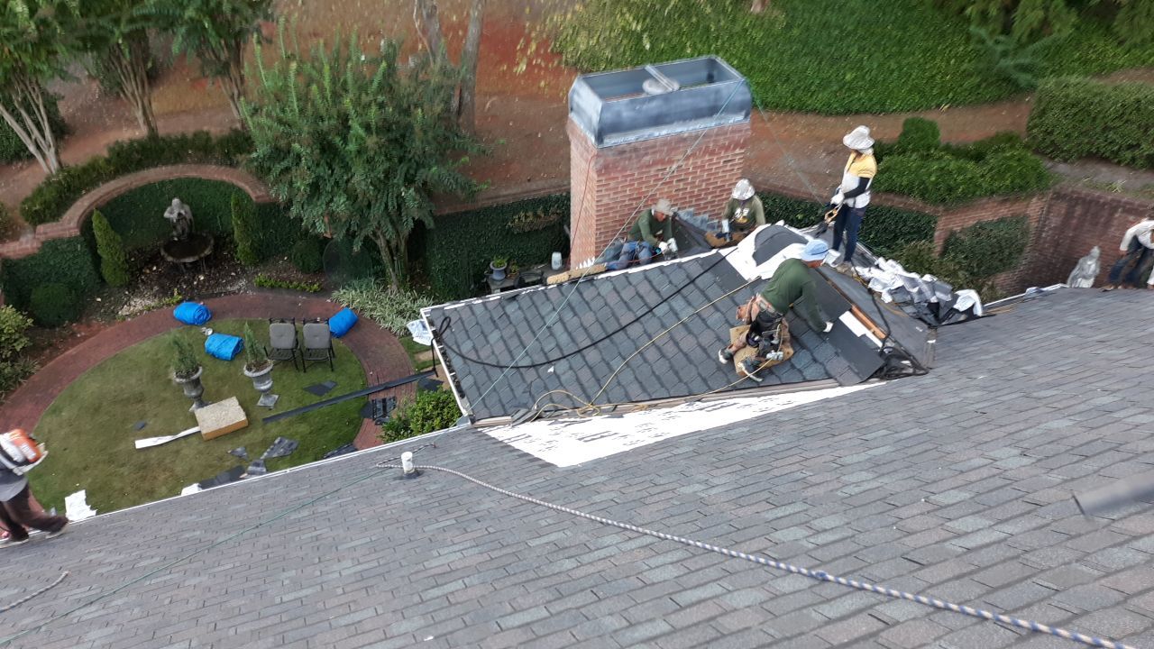 Residential Designer Roofing Installation with custom accent Copper Valleys. Calhoun GA by Georgia Roof Advisors