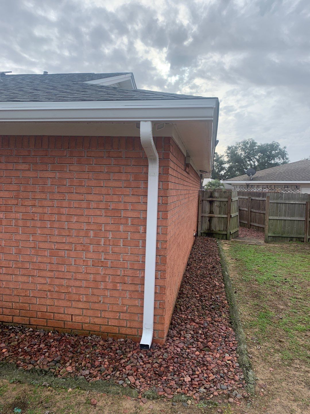 Gutter Guard System Installation in Pensacola FL by Gutter Professors