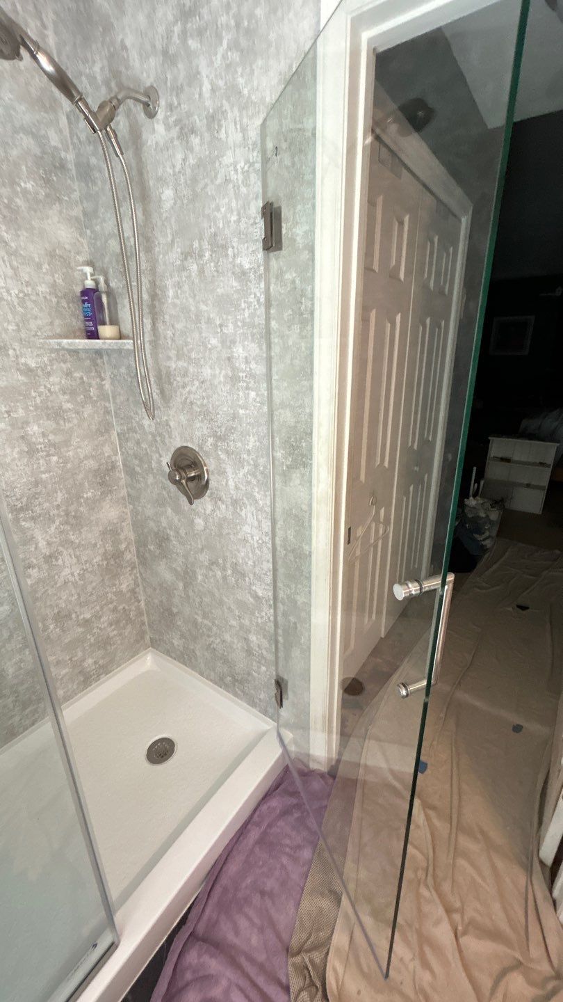 Tub to Shower Remodel by BathPlanet SW Virginia