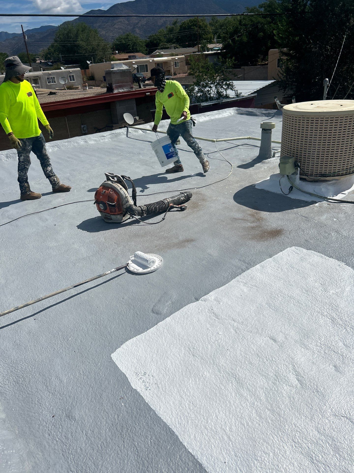 Spray Polyurethane Foam by Reimagine Roofing