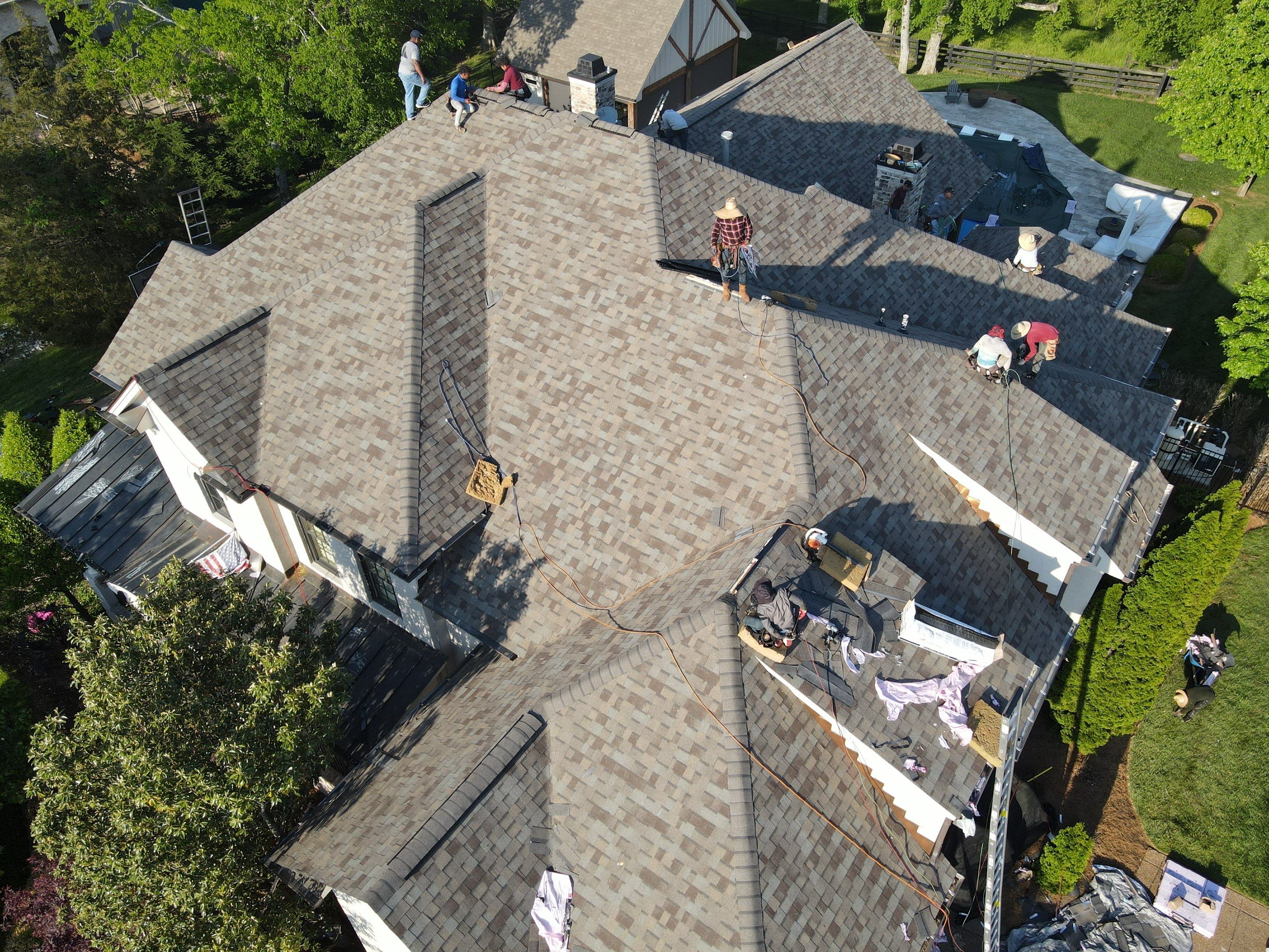Residential Roofing Installation using Owens Corning Duration Shingles Roofing System by Undersun Roofing 