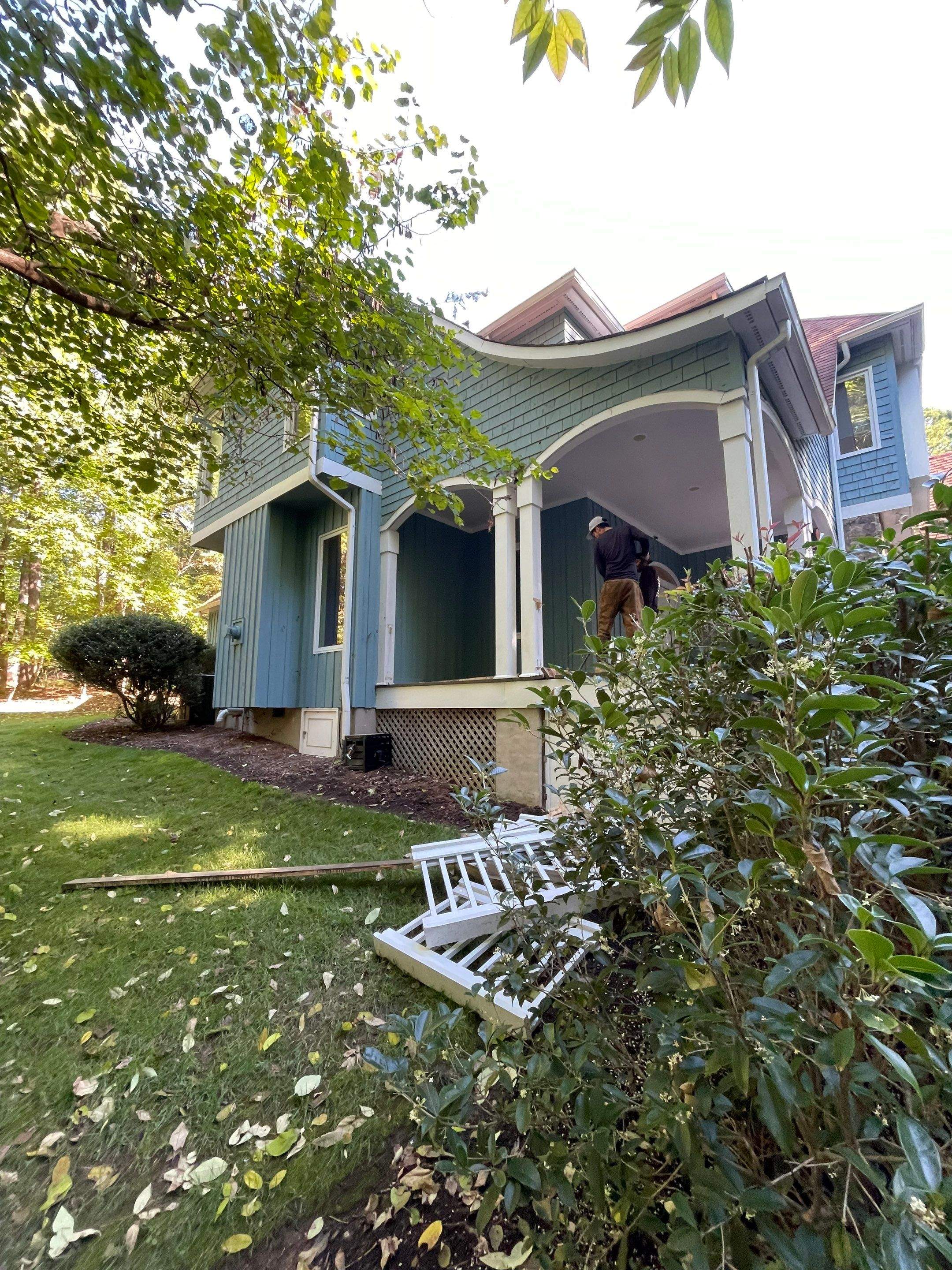Front Porch and Deck Renovation in Lincoln, Nebraska by CompanyCam