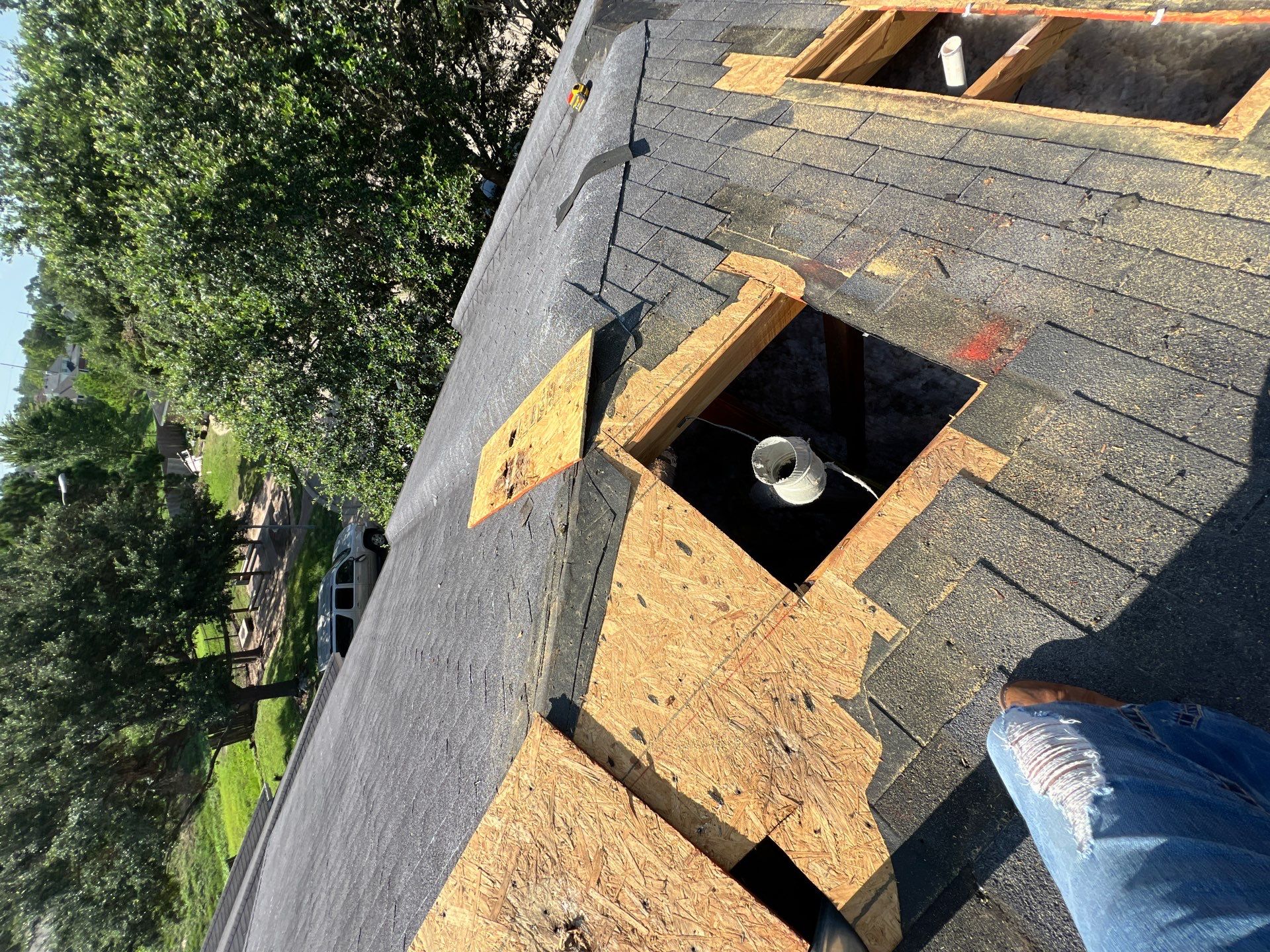Residential Roofing Repair using Owen's Corning Duration (Lifetime) Shingles by Roof Repair Company