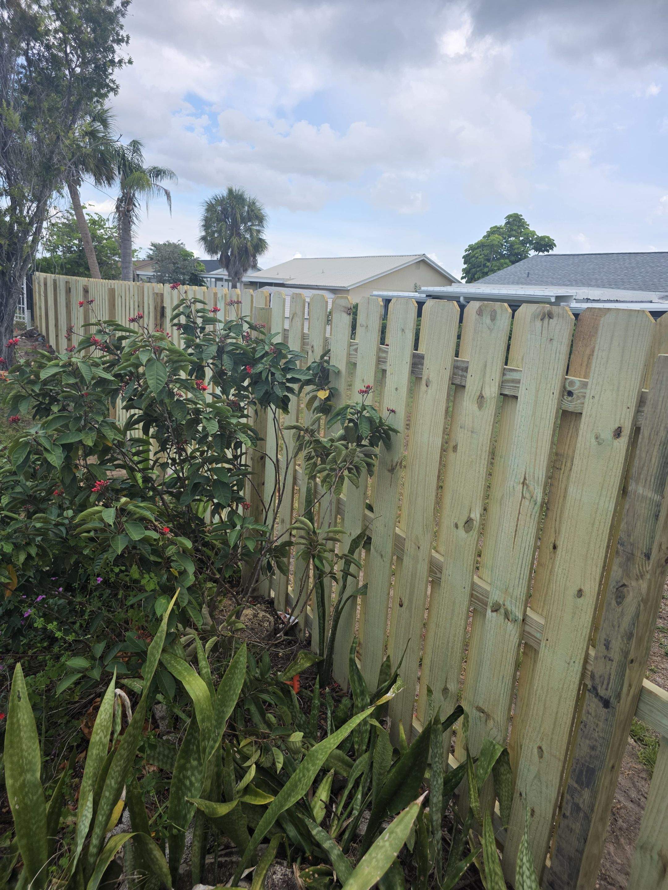 Pressure-Treated Wood Privacy Fence and Chain Link Installation in Port Charlotte by True Fence LLC