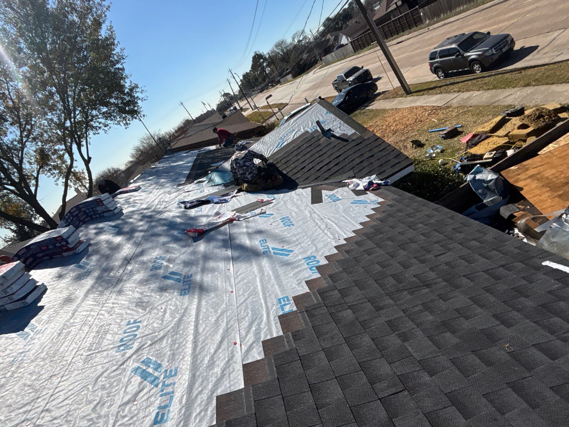 GAF HDZ - Charcoal by Elite Roofing LLC