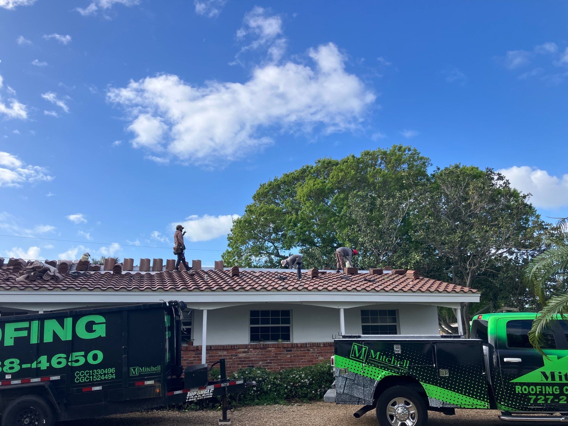 Project in St. Petersburg 33712 by Mitchell Roofing Company LLC 