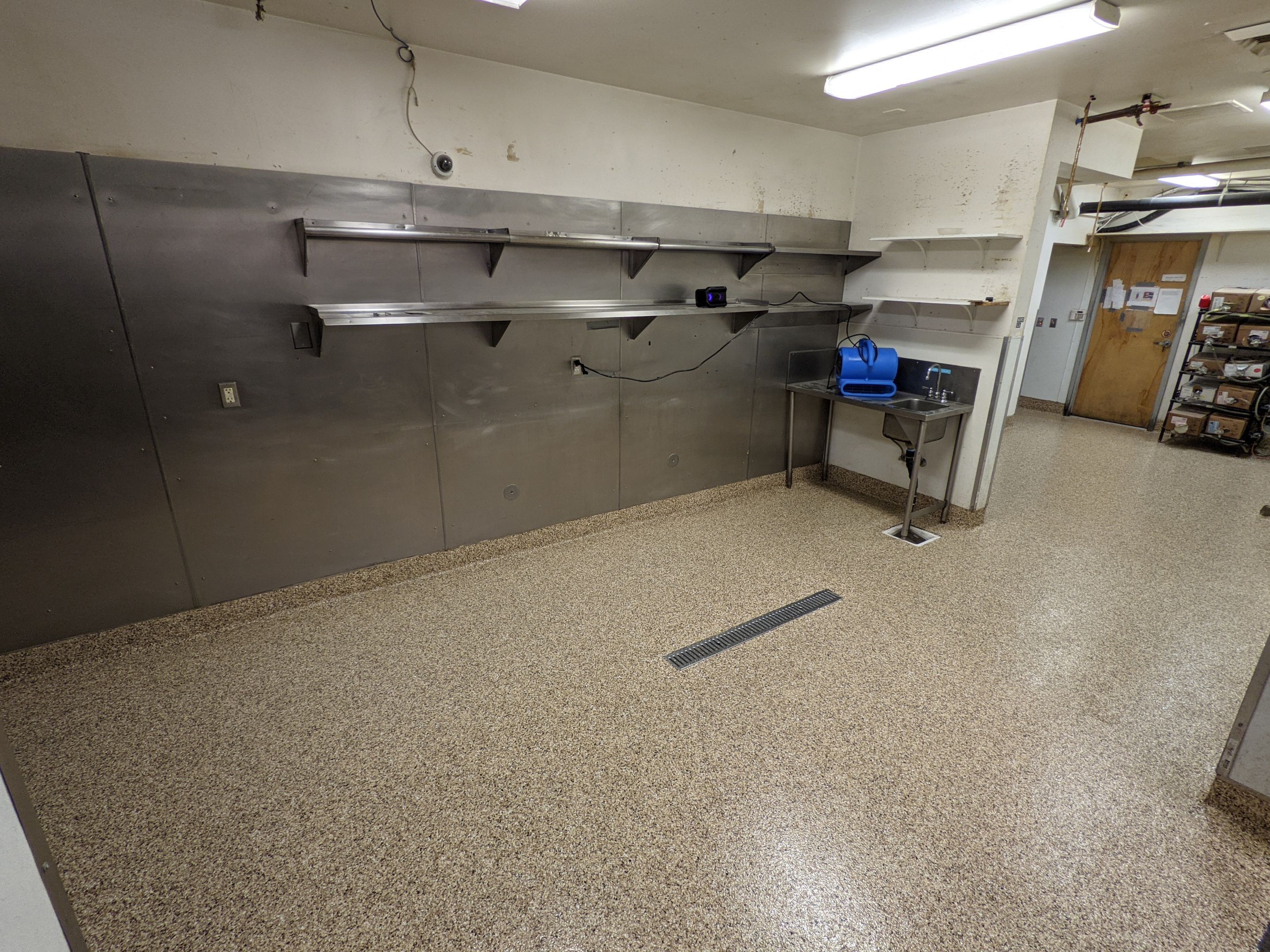 Commercial Floor Transformation using Penntek Evolution System by Croc Coatings, LLC