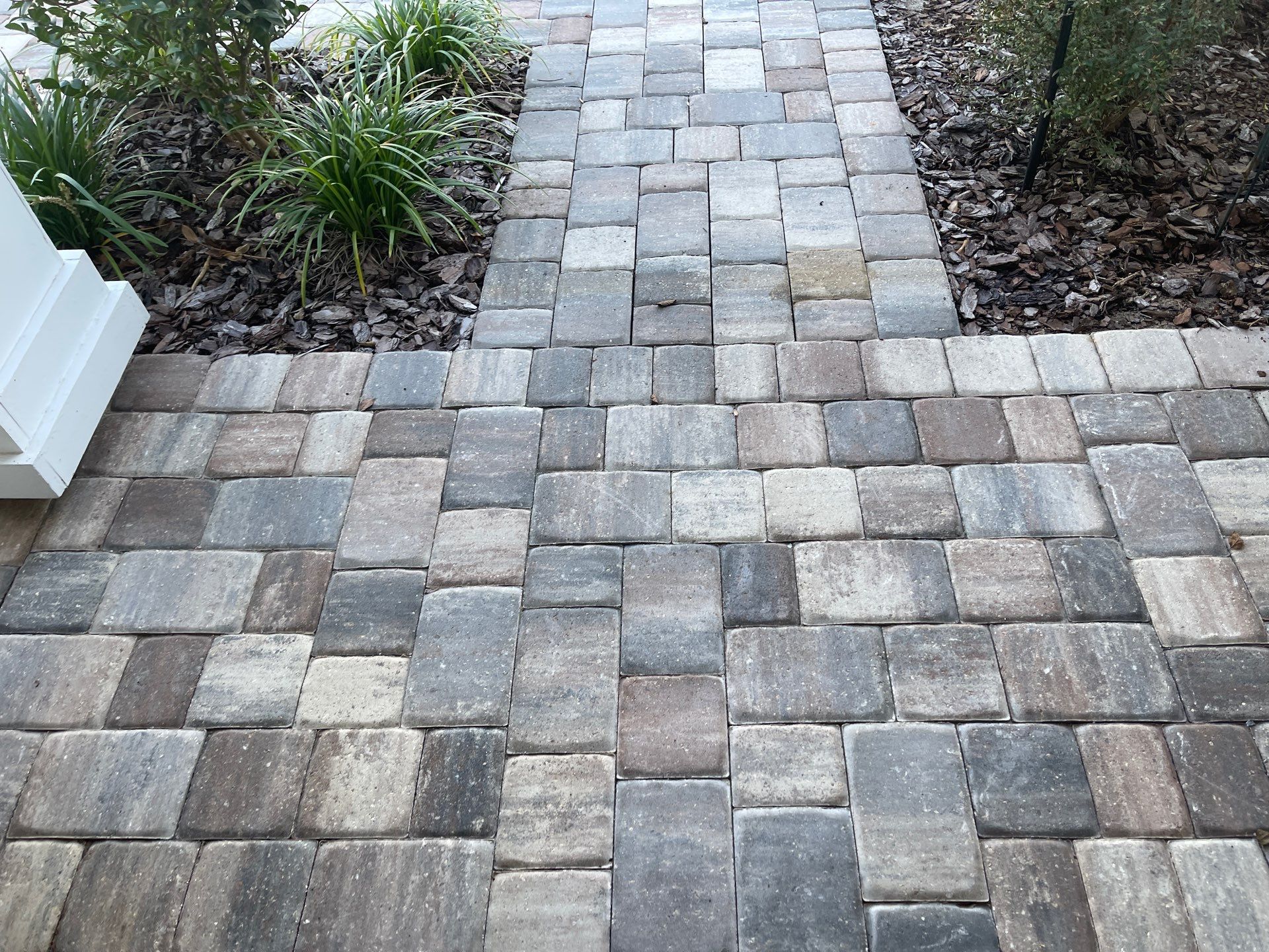Paver Driveway using Concrete Sealant by DuraSeal